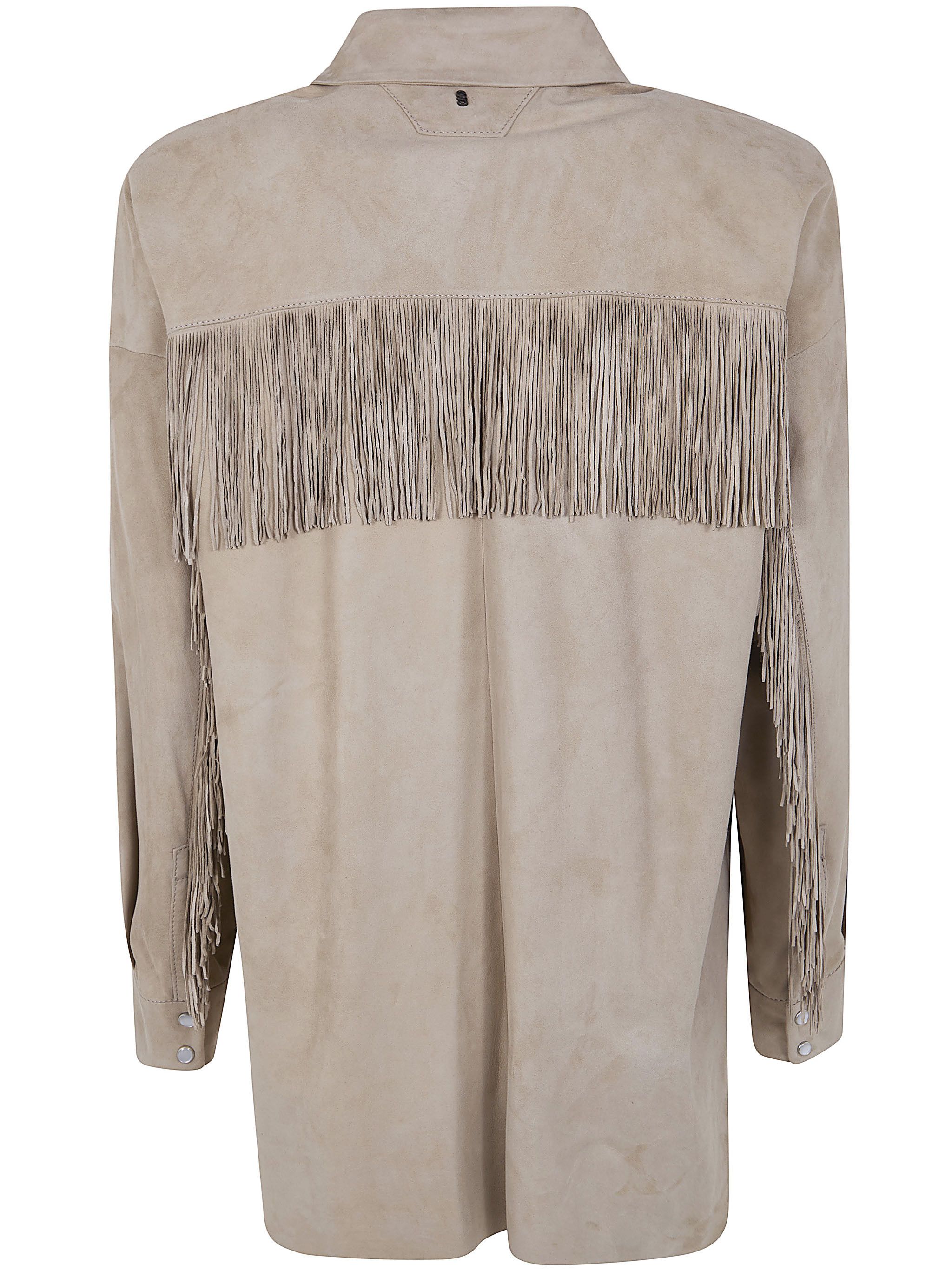 Salvatore Santoro FRINGES SHIRT Size M / US 6-8 / IT 42-44 - 2 Thumbnail