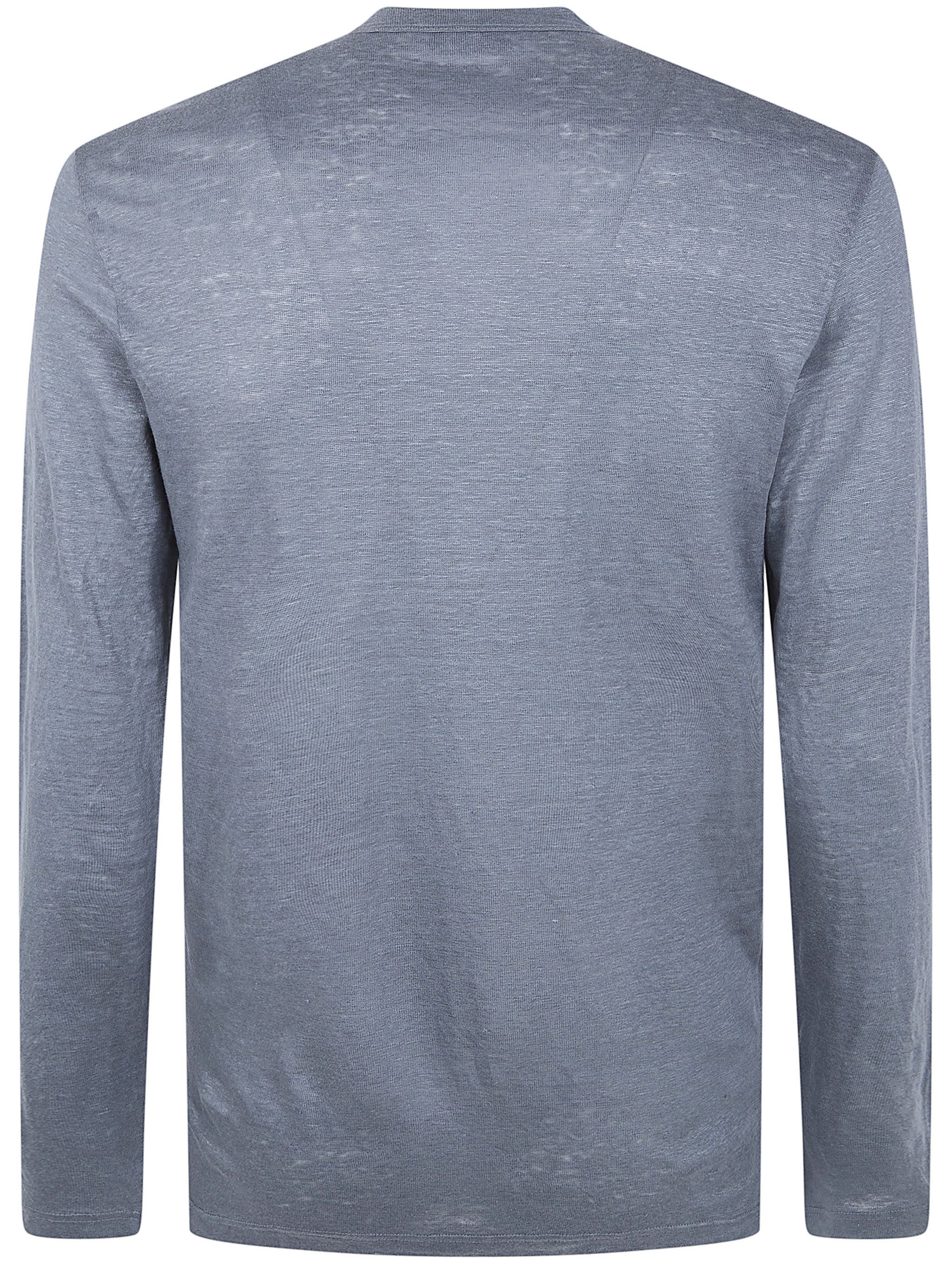 Gran Sasso LOGO PRINT LONG SLEEVES T-SHIRT Size US L / EU 52-54 / 3 - 2 Thumbnail