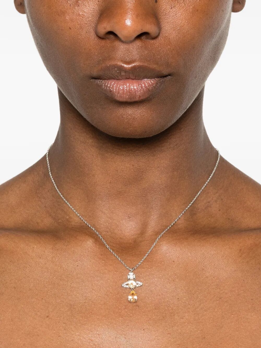 Vivienne Westwood "ISMENE DROP" PENDANT NECKLACE Size ONE SIZE - 3 Thumbnail