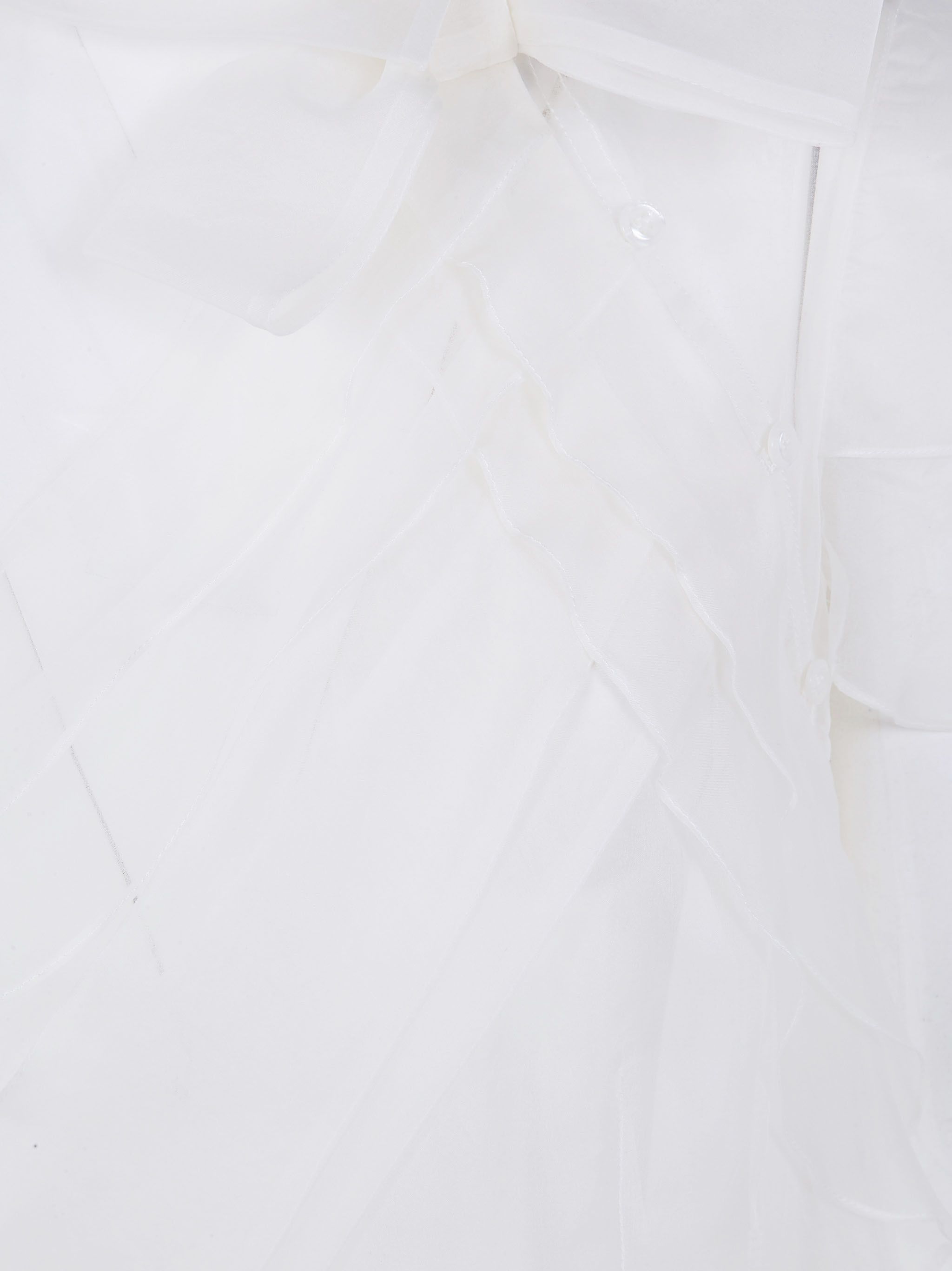 Simone Rocha "SHEER BOW SASH SPLIT HOOP" FLOUNCE DRESS Size S / US 4 / IT 40 - 3 Thumbnail