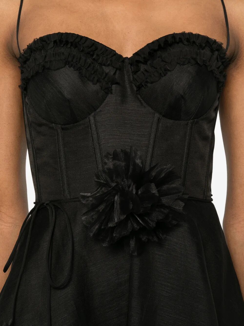 Zimmermann "LUNA RUFFLE" MINI DRESS Size XS / US 0-2 / IT 36-38 - 5 Thumbnail