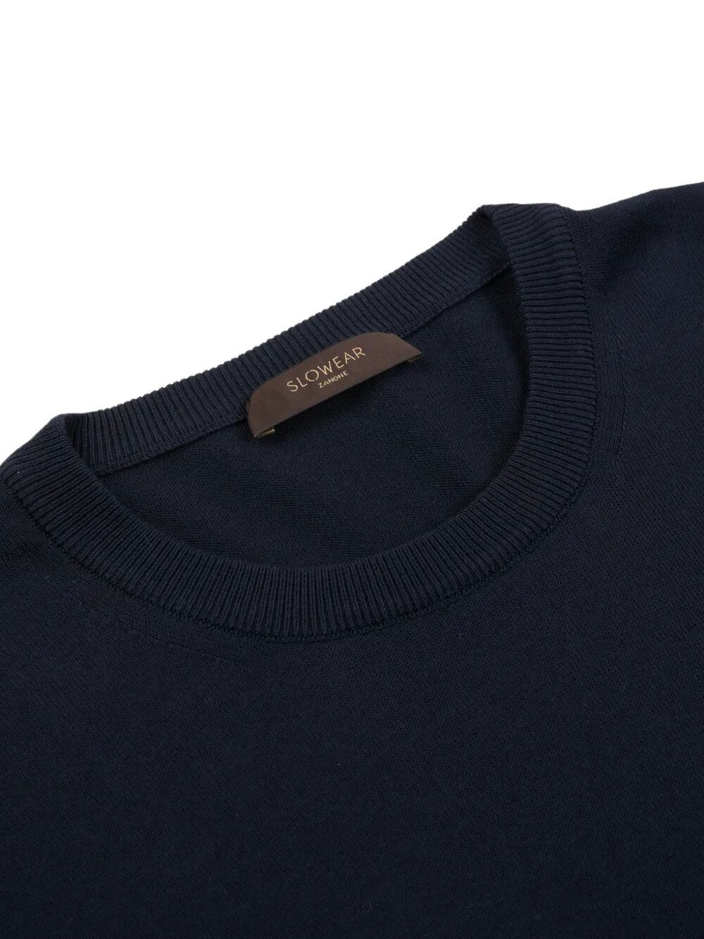 Zanone ROUND NECK SLIM FIT SWEATER Size US M / EU 48-50 / 2 - 6 Thumbnail