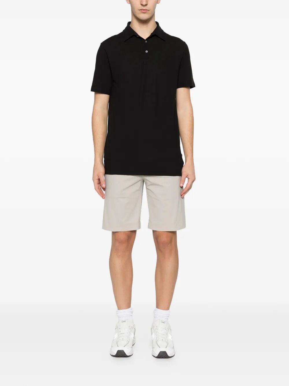 Zanone SHORT SLEEVES POLO SHIRT Size US M / EU 48-50 / 2 - 3 Thumbnail