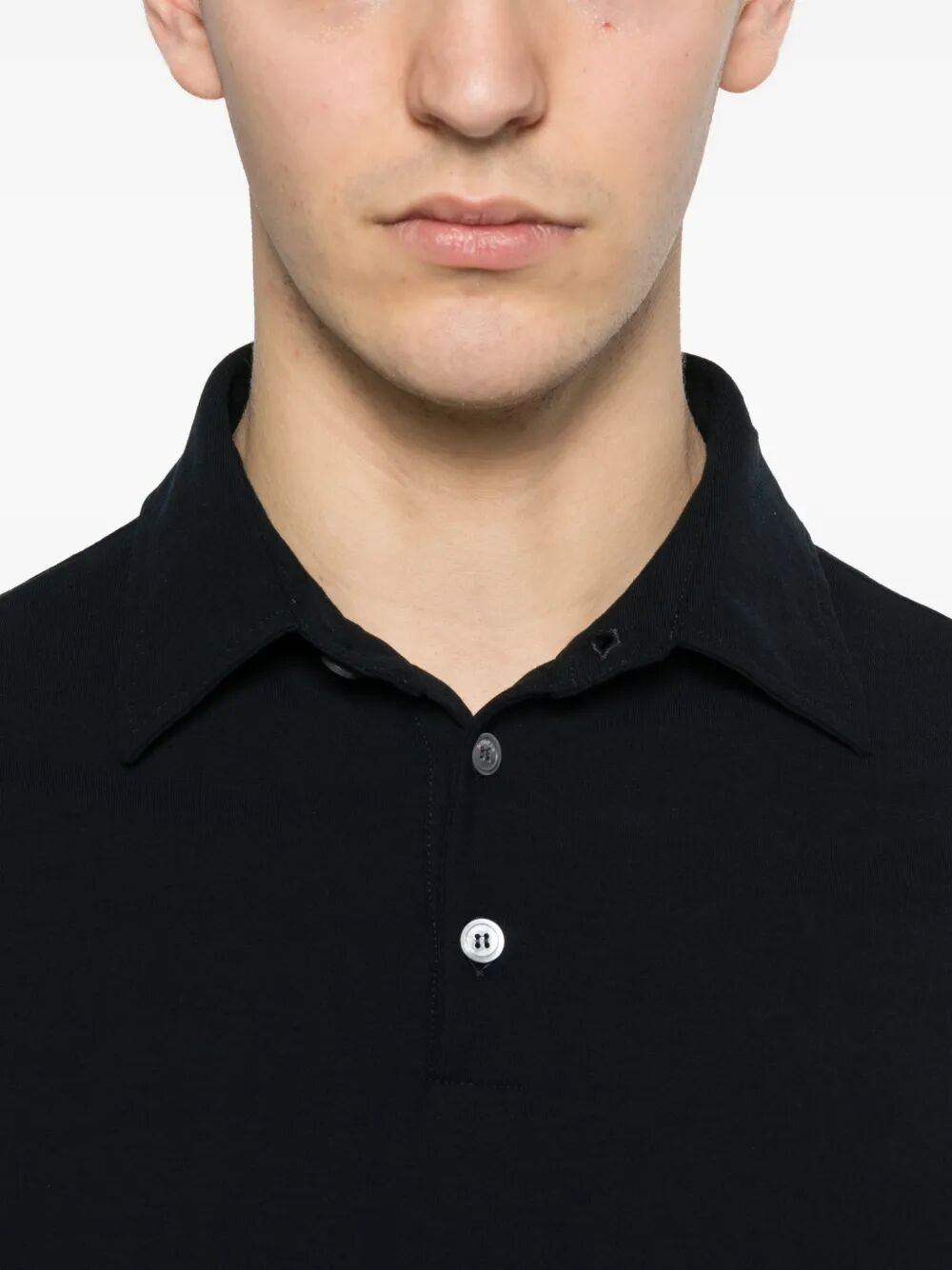 Zanone SHORT SLEEVES POLO SHIRT Size US XXL / EU 58 / 5 - 2 Thumbnail