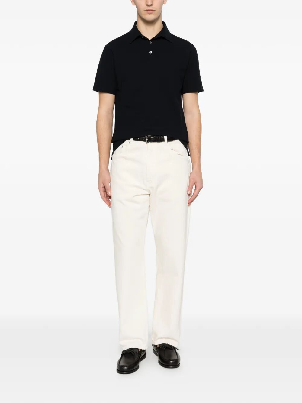 Zanone SHORT SLEEVES POLO SHIRT Size US XXL / EU 58 / 5 - 5 Thumbnail
