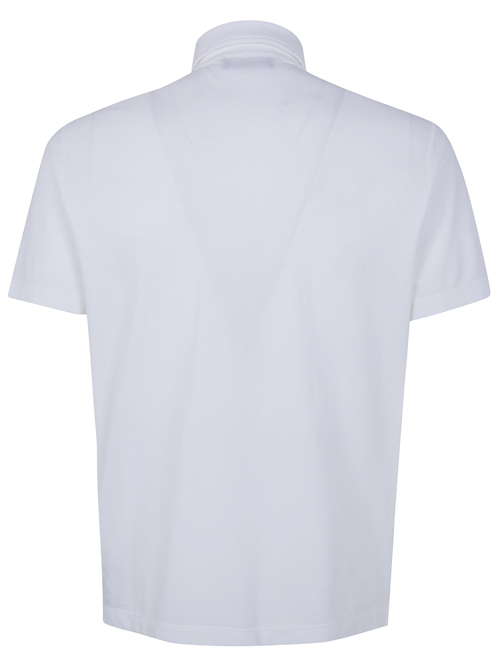 Zanone SHORT SLEEVES POLO SHIRT Size US L / EU 52-54 / 3 - 5 Thumbnail
