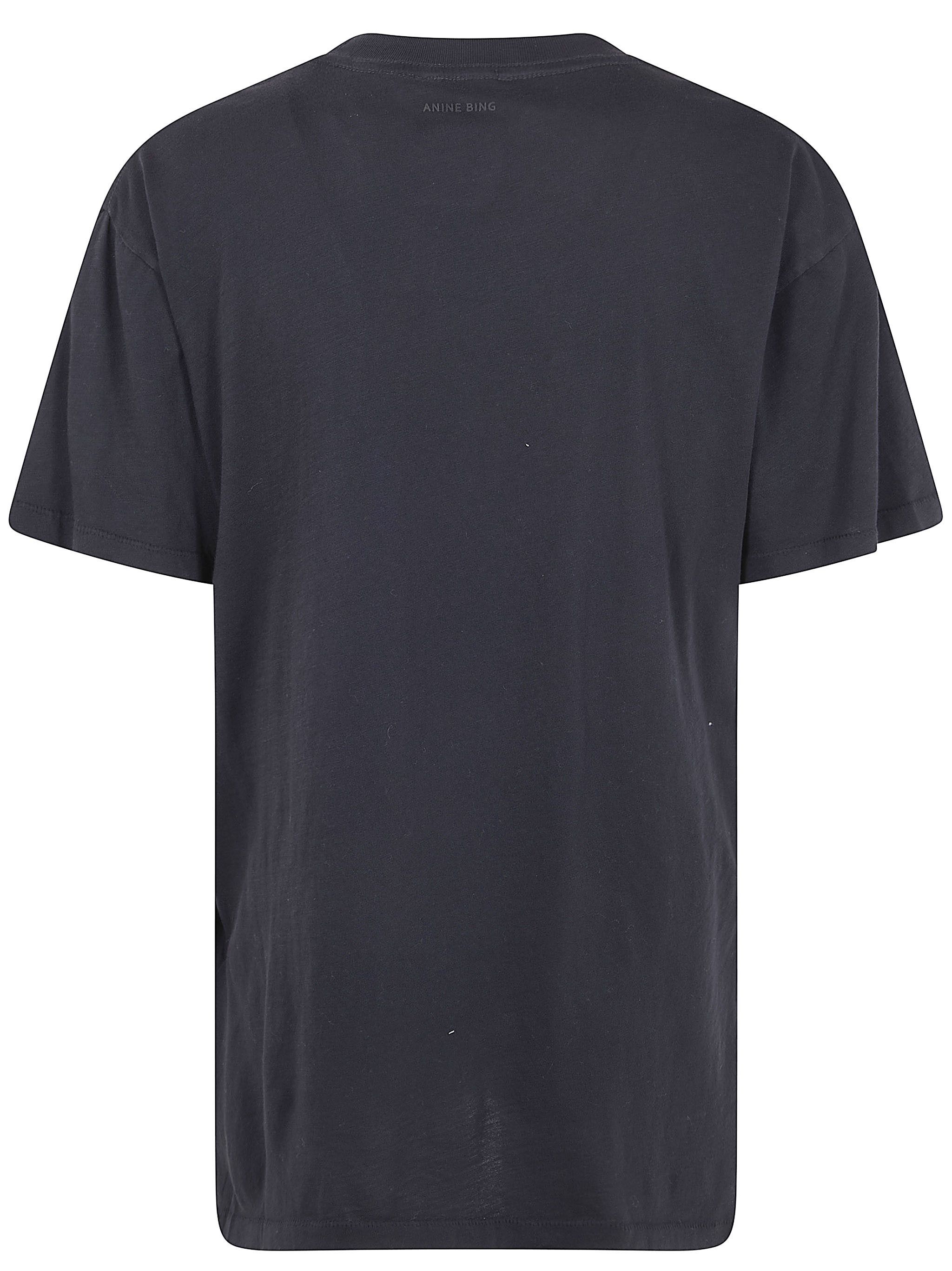 Anine Bing "WALKER" TEE CALIFORNIA Size S / US 4 / IT 40 - 7 Thumbnail