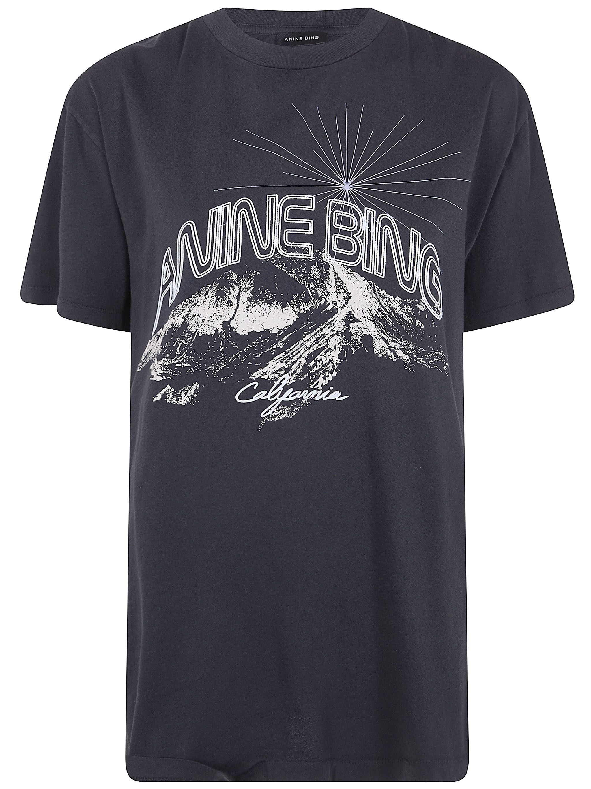 Anine Bing "WALKER" TEE CALIFORNIA Size S / US 4 / IT 40 - 6 Thumbnail
