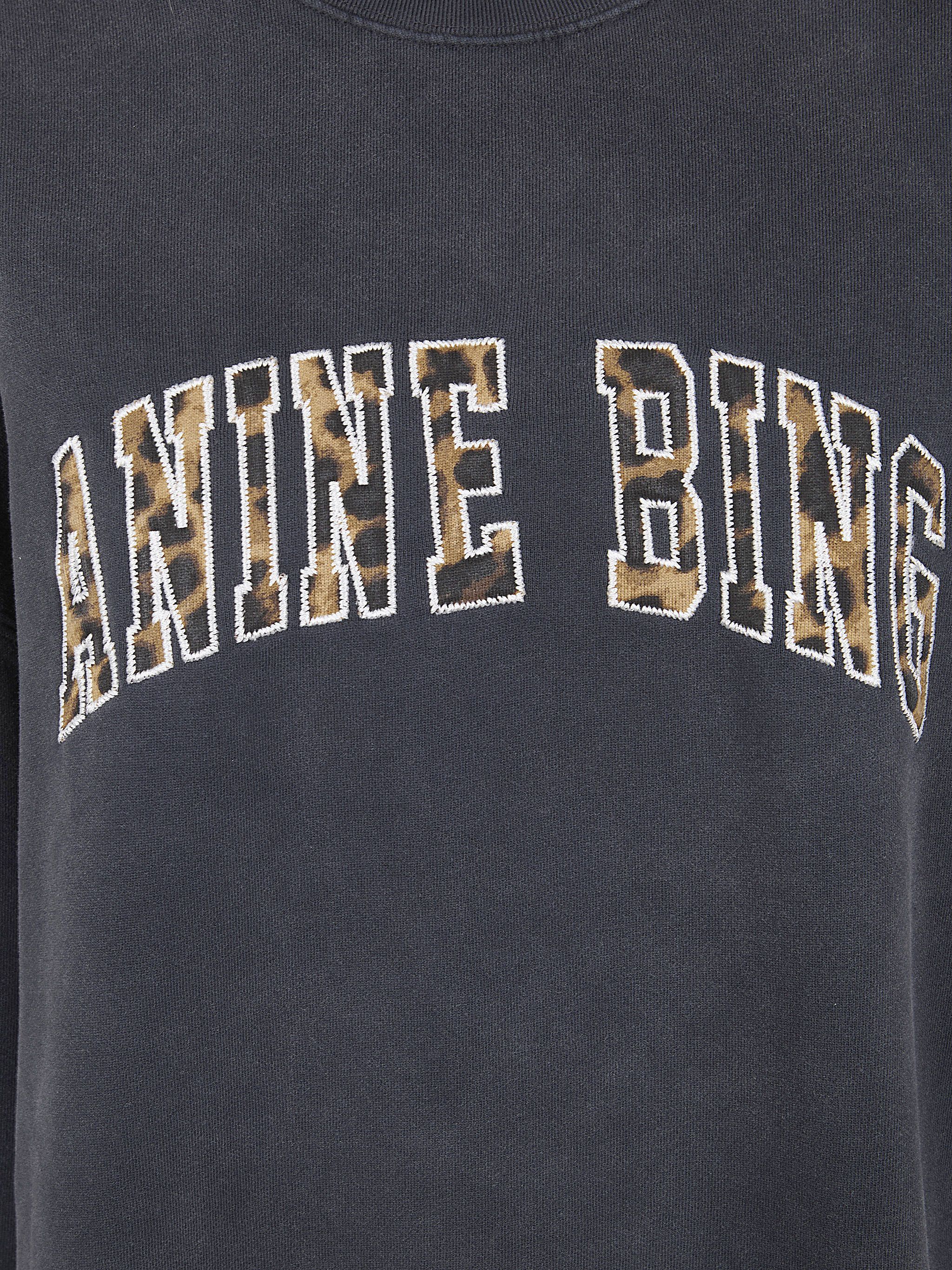 Anine Bing "MILES" SWEATSHIRT ANINE BING LEOPARD Size S / US 4 / IT 40 - 7 Thumbnail