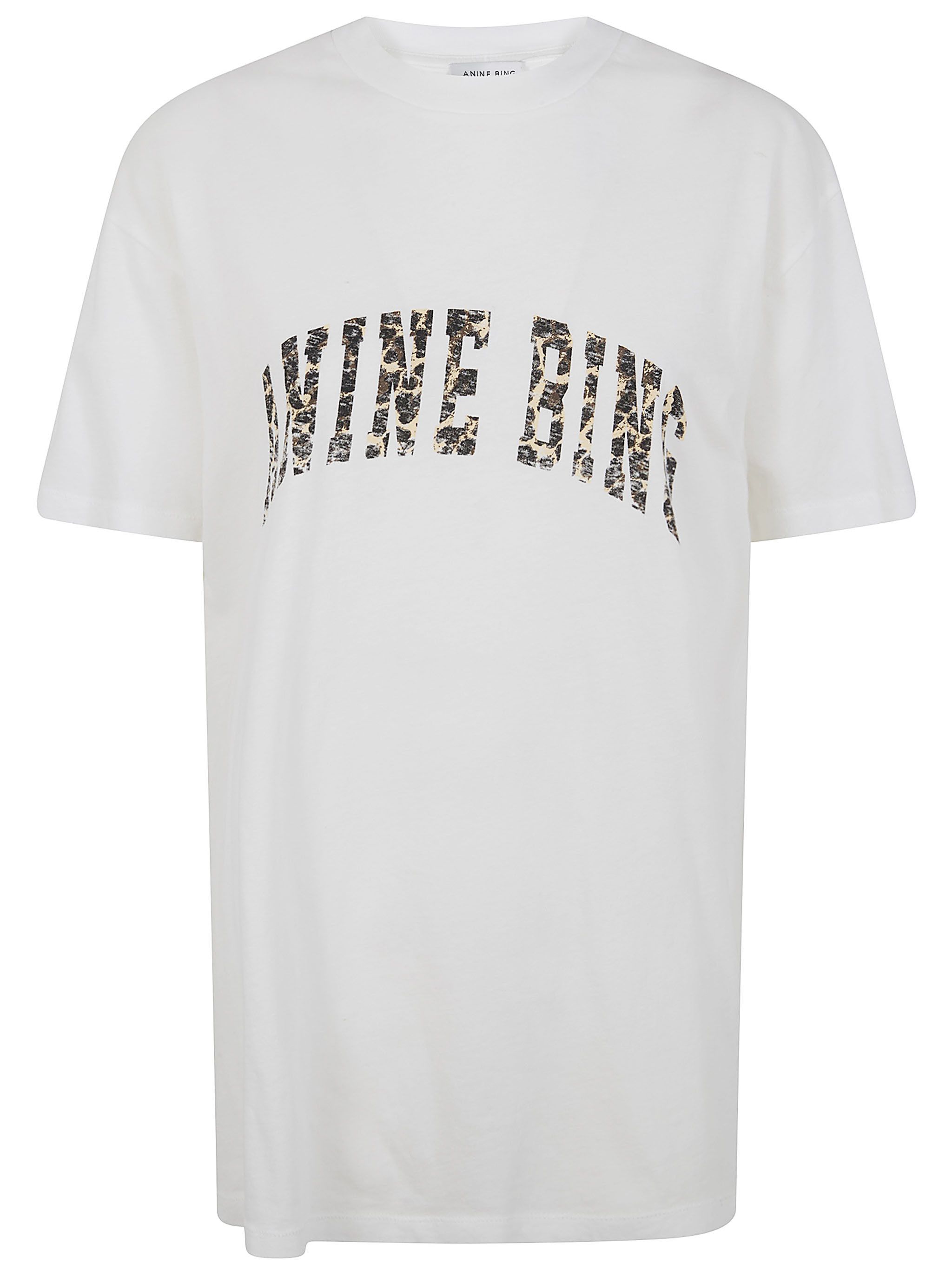 Anine Bing "WALKER" TEE ANINE BING LEOPARD Size L / US 10 / IT 46 - 5 Thumbnail