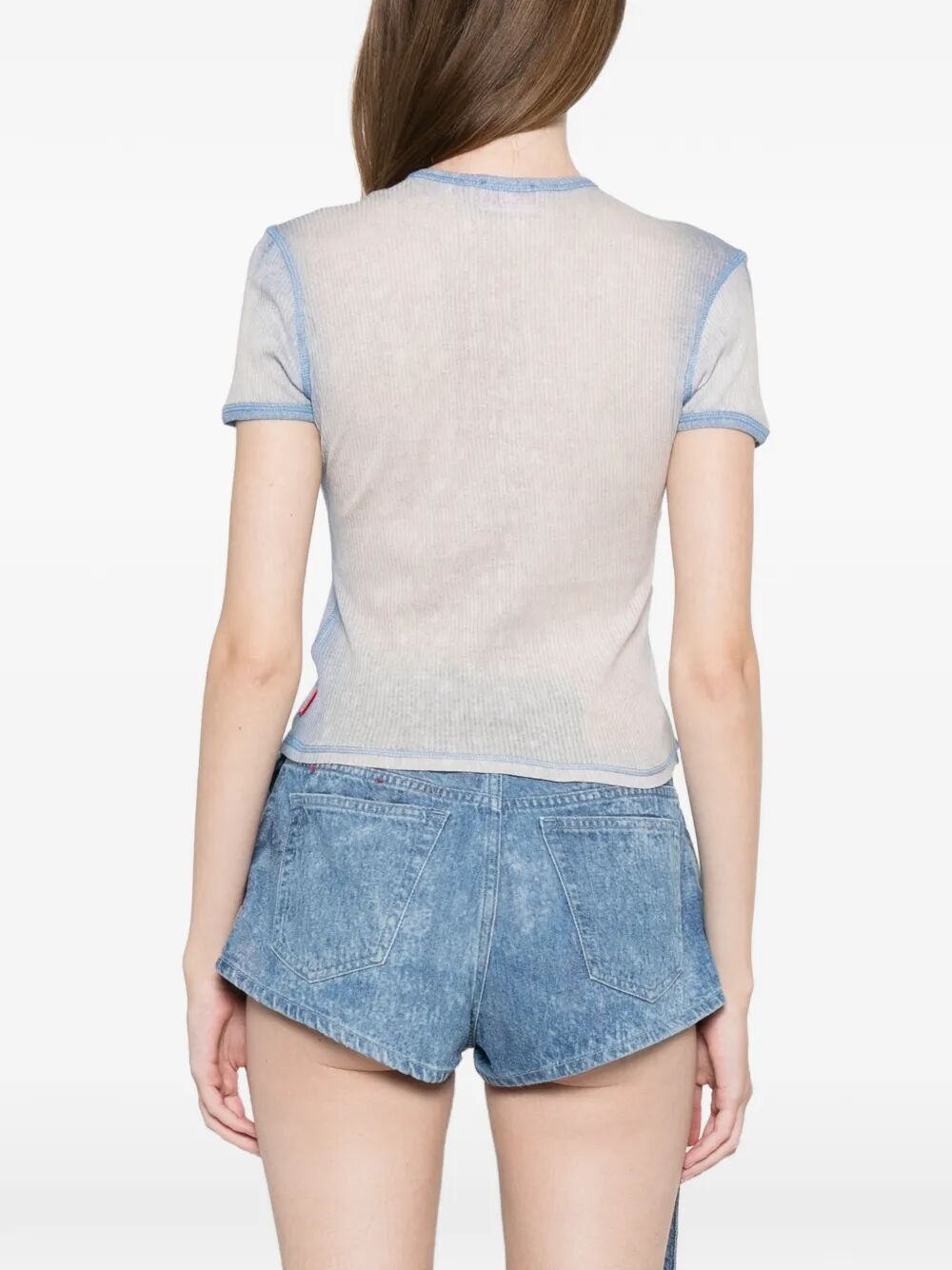 Diesel "TIANA" T-SHIRT Size XS / US 0-2 / IT 36-38 - 6 Thumbnail
