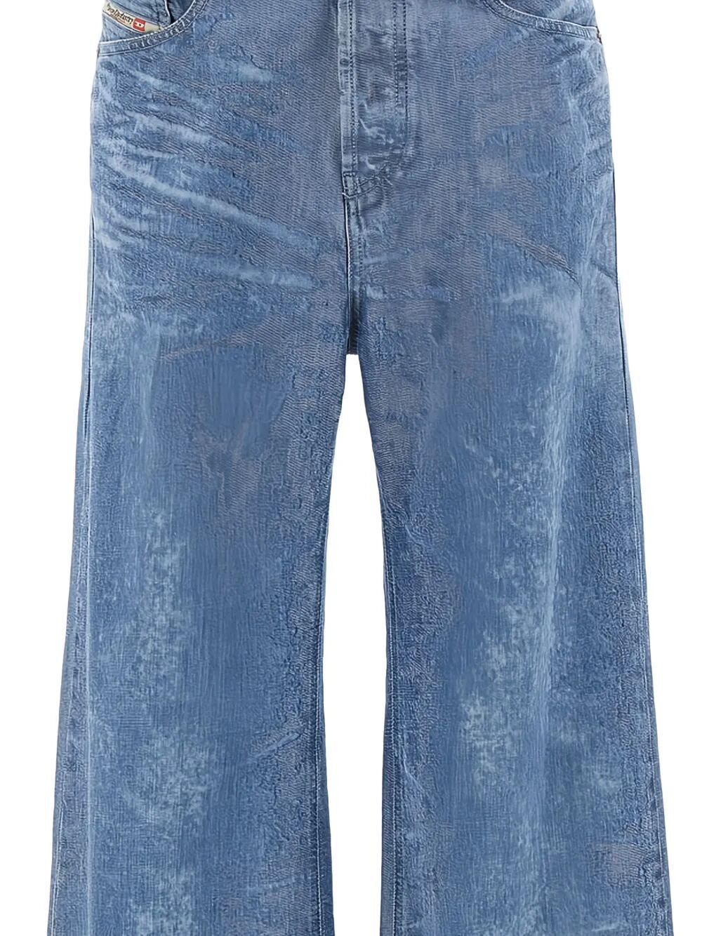 Diesel "1996 D SIRE FSI" WIDE LEG DENIM Size 27" / US 4 / IT 40 - 5 Thumbnail