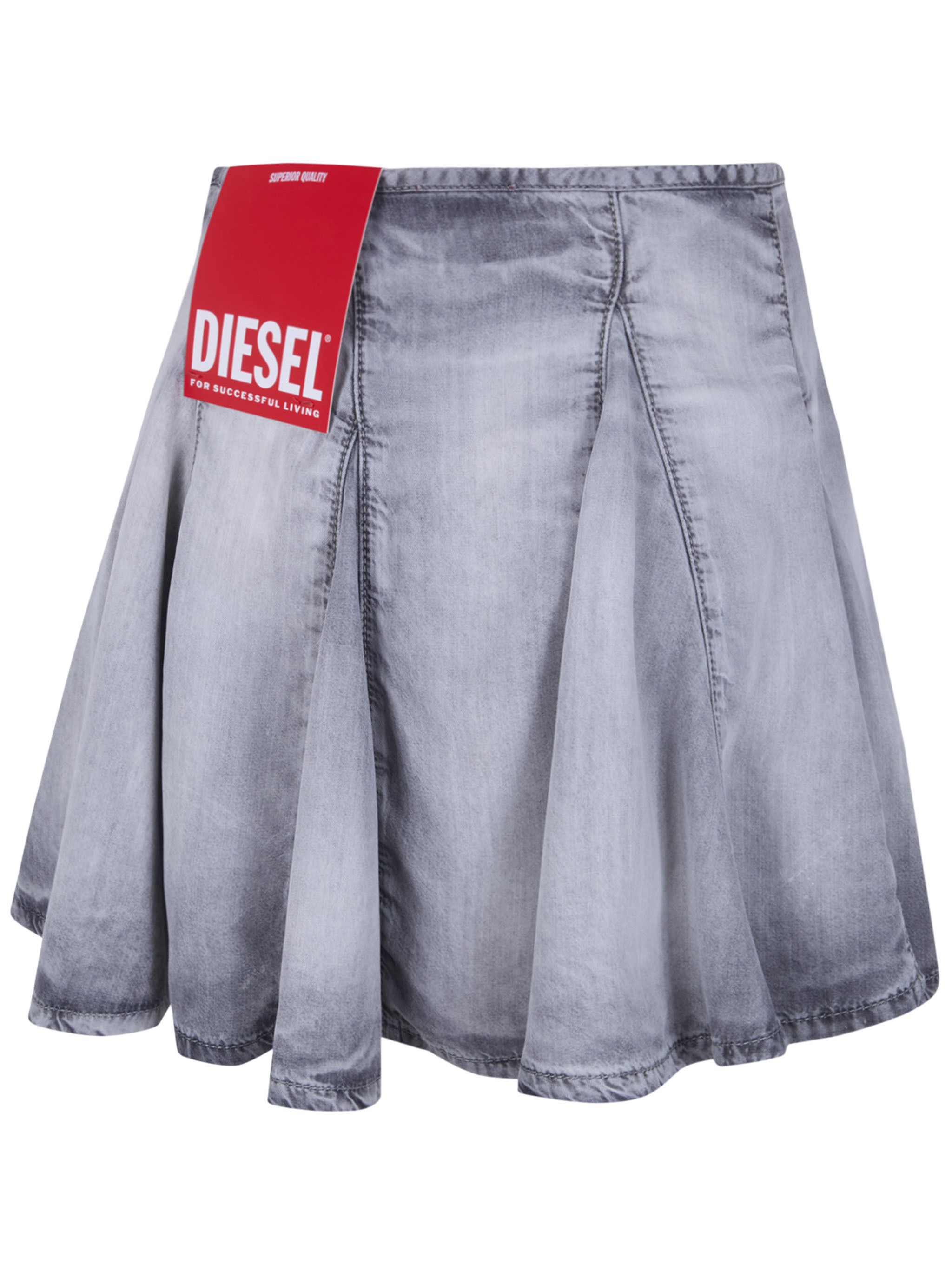 Diesel "DE SPIKI FSI" MINI SKIRT Size 26" / US 2 / IT 38 - 4 Thumbnail