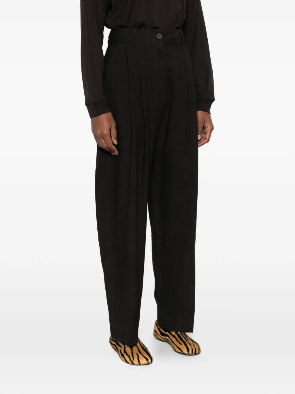 Studio Nicholson "ACUNA" DOUBLE PLEAT FRONT PANT Size 25" / US 0 / IT 36 - 5 Thumbnail