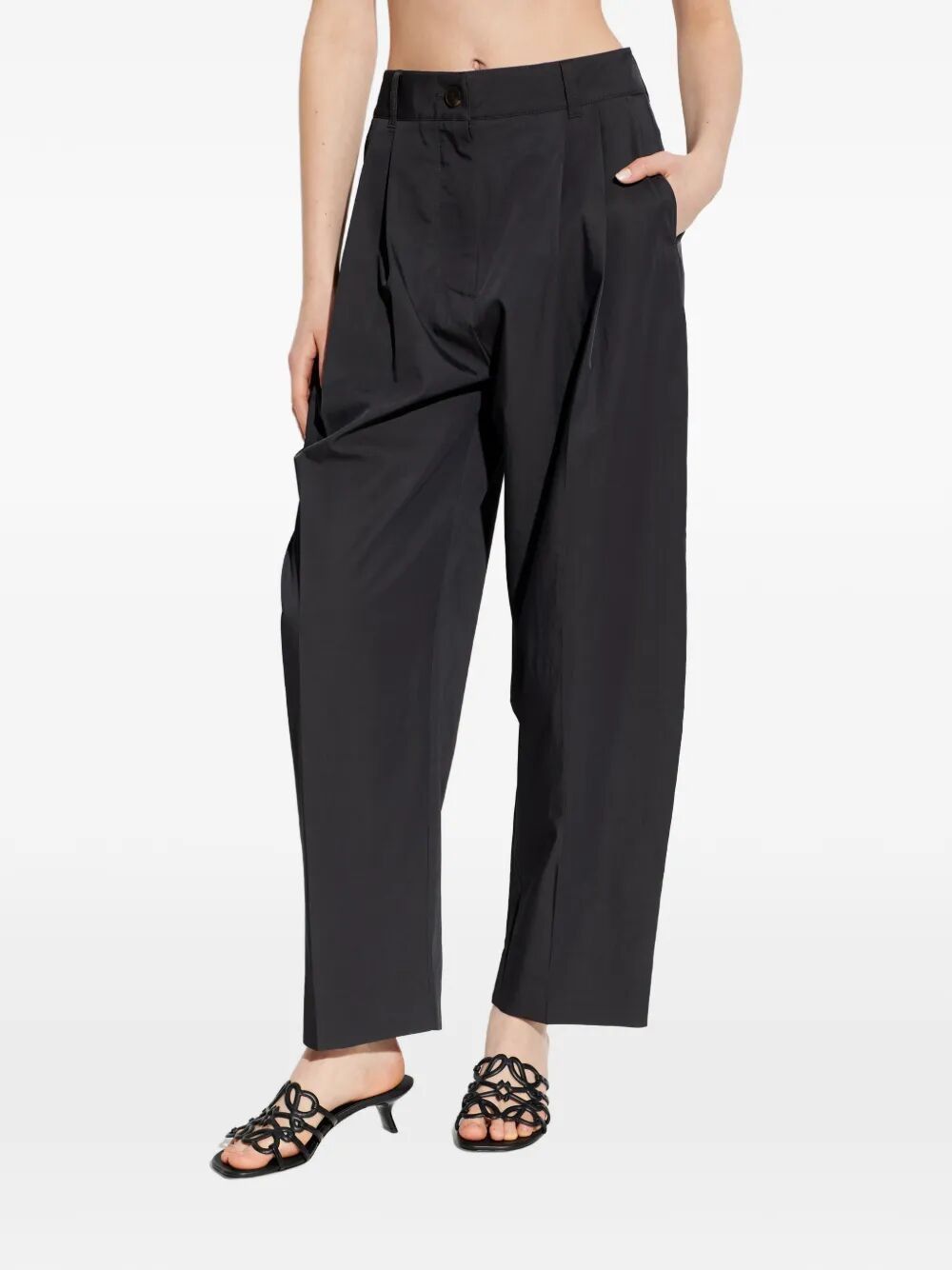 Studio Nicholson "ACUNA" DOUBLE PLEAT FRONT PANT Size 27" / US 4 / IT 40 - 3 Thumbnail