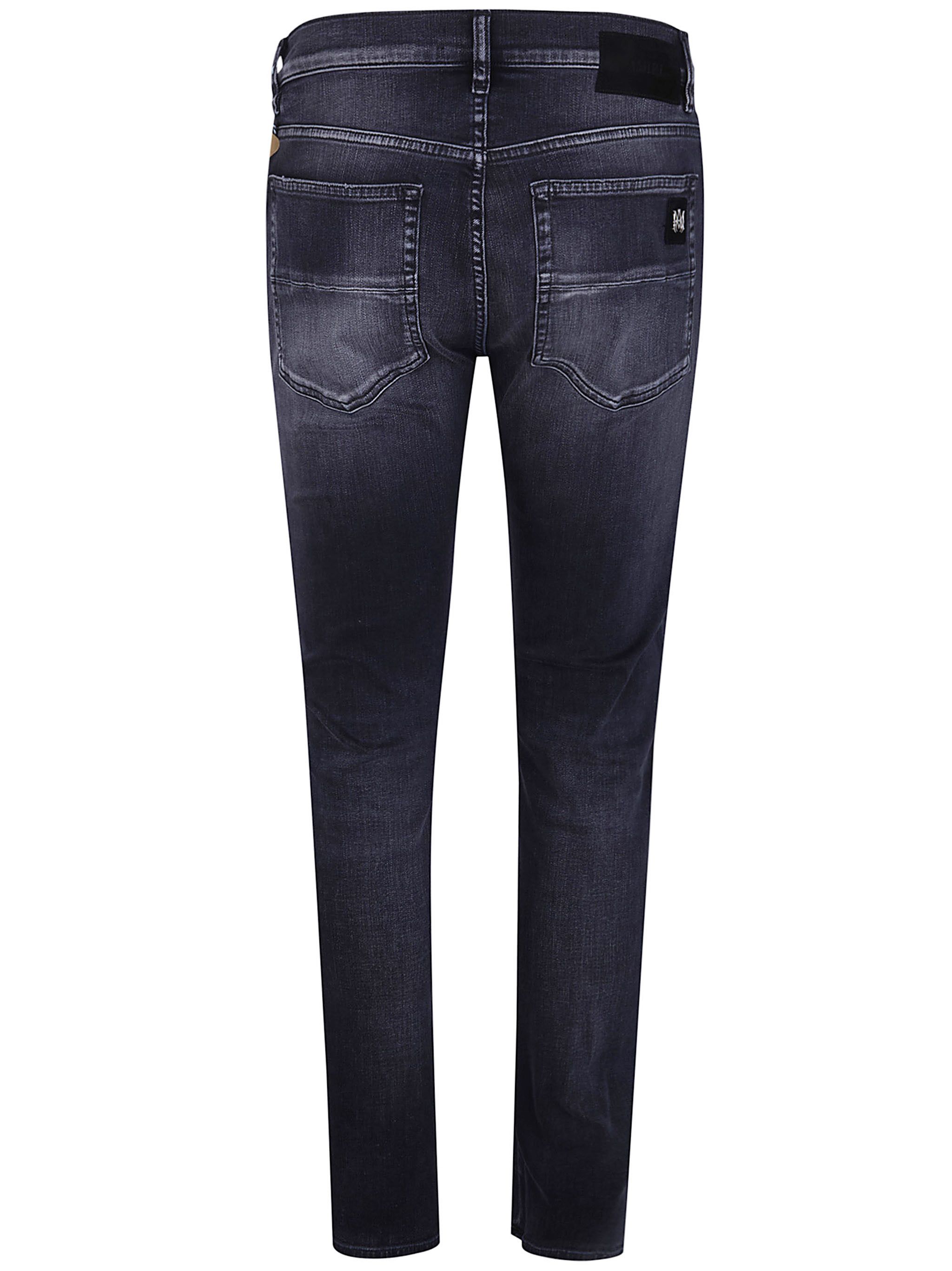 Amiri "SNAKE THRASHER" SKINNY JEANS Size US 30 / EU 46 - 4 Thumbnail