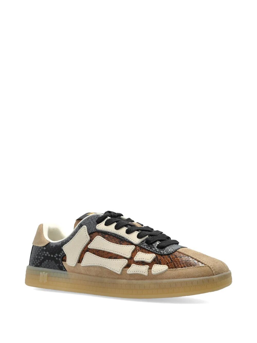 Amiri "SNAKE PACIFIC BONES" LOW TOP SNEAKERS Size US 12 / EU 45 - 3 Thumbnail