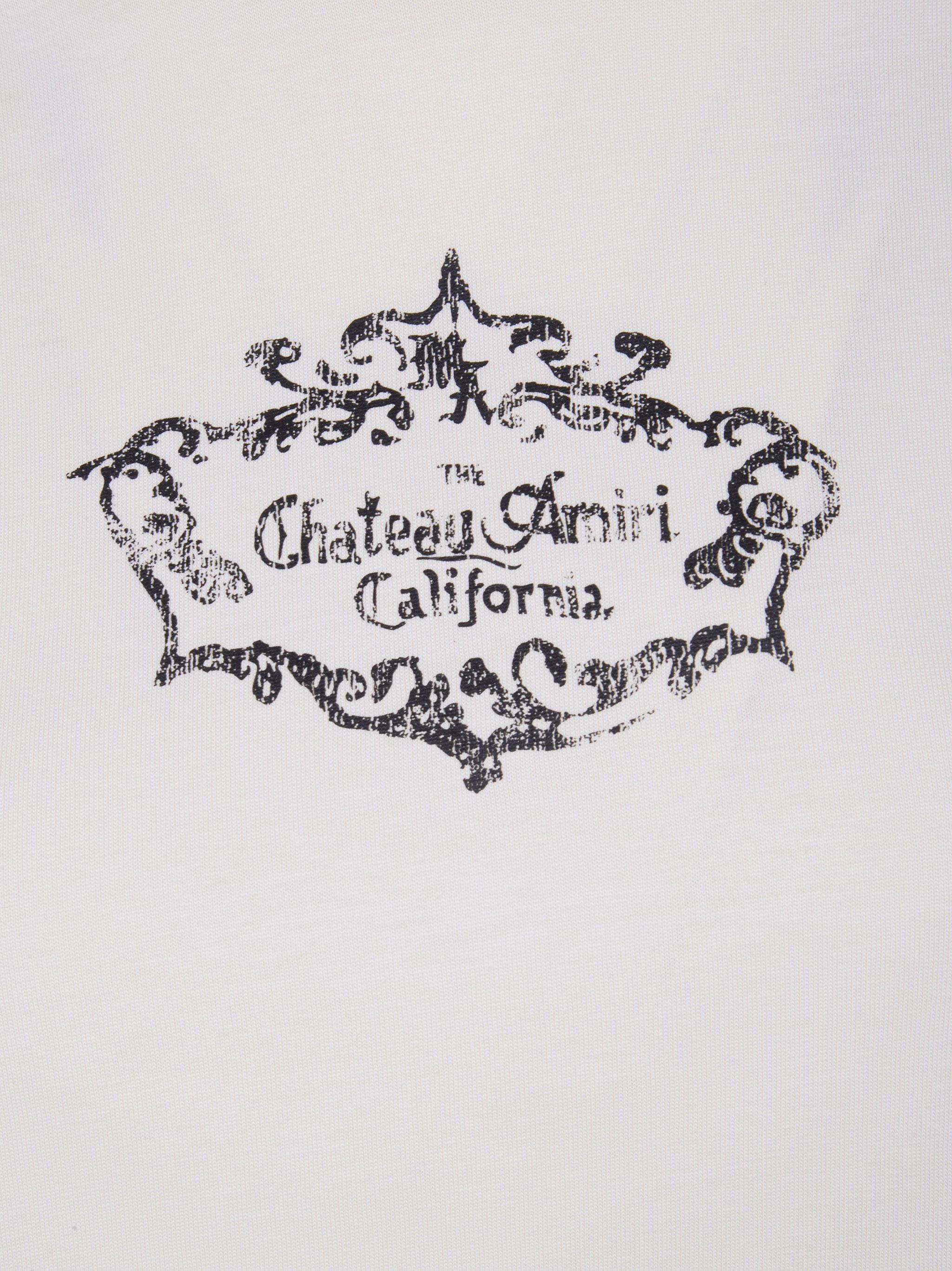 Amiri "CHATEAU CREST BABY" TEE Size M / US 6-8 / IT 42-44 - 5 Thumbnail