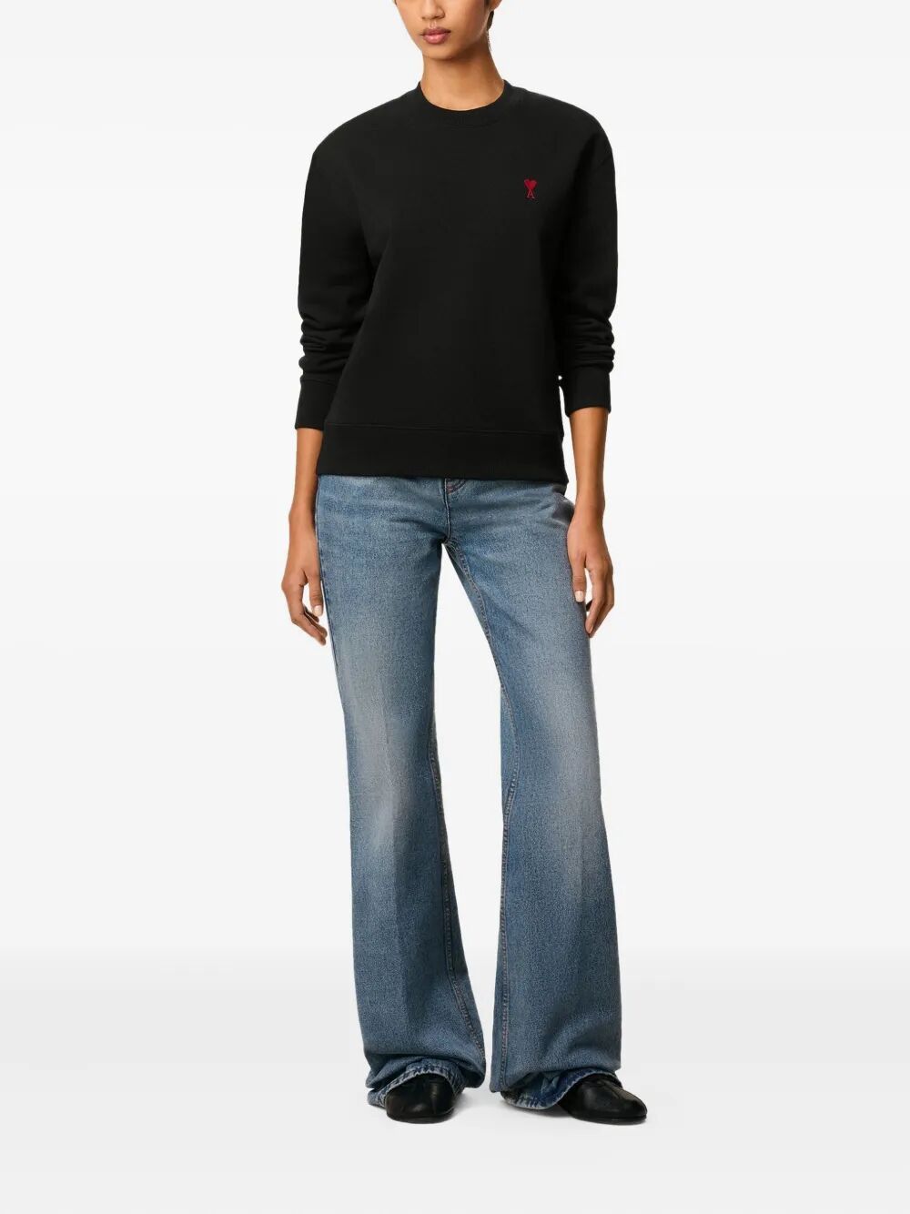 AMI RED "AMI DE COEUR" SWEATSHIRT Size L / US 10 / IT 46 - 2 Thumbnail