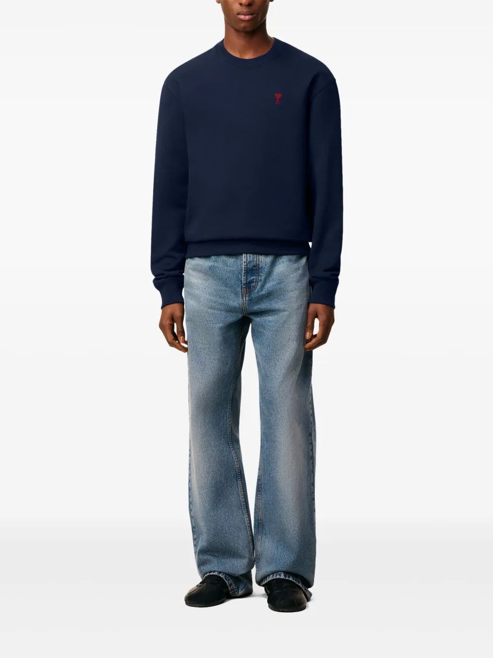 AMI RED "AMI DE COEUR" SWEATSHIRT Size L / US 10 / IT 46 - 5 Thumbnail