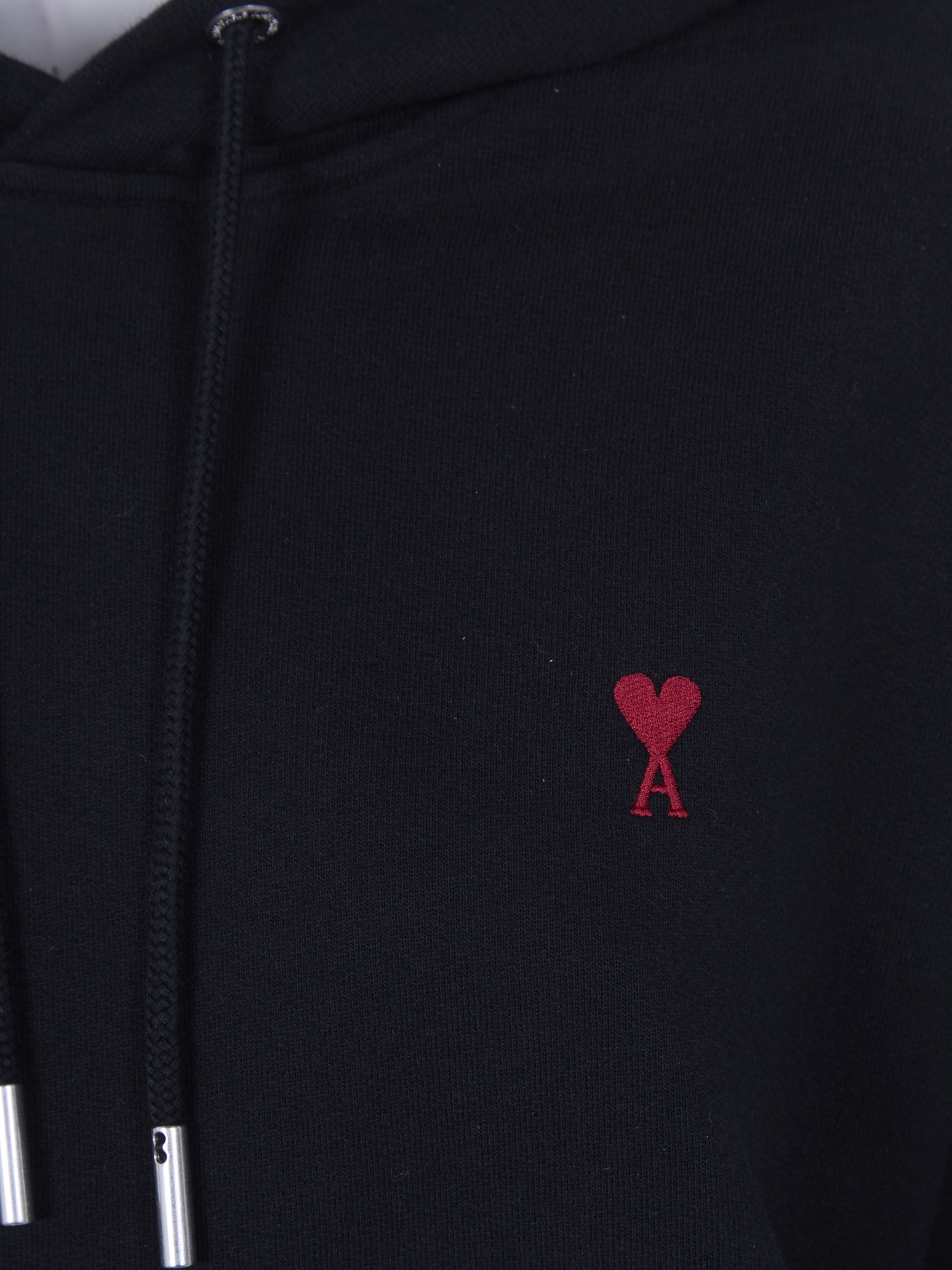 AMI RED "AMI DE COEUR" HOODIE Size M / US 6-8 / IT 42-44 - 3 Thumbnail