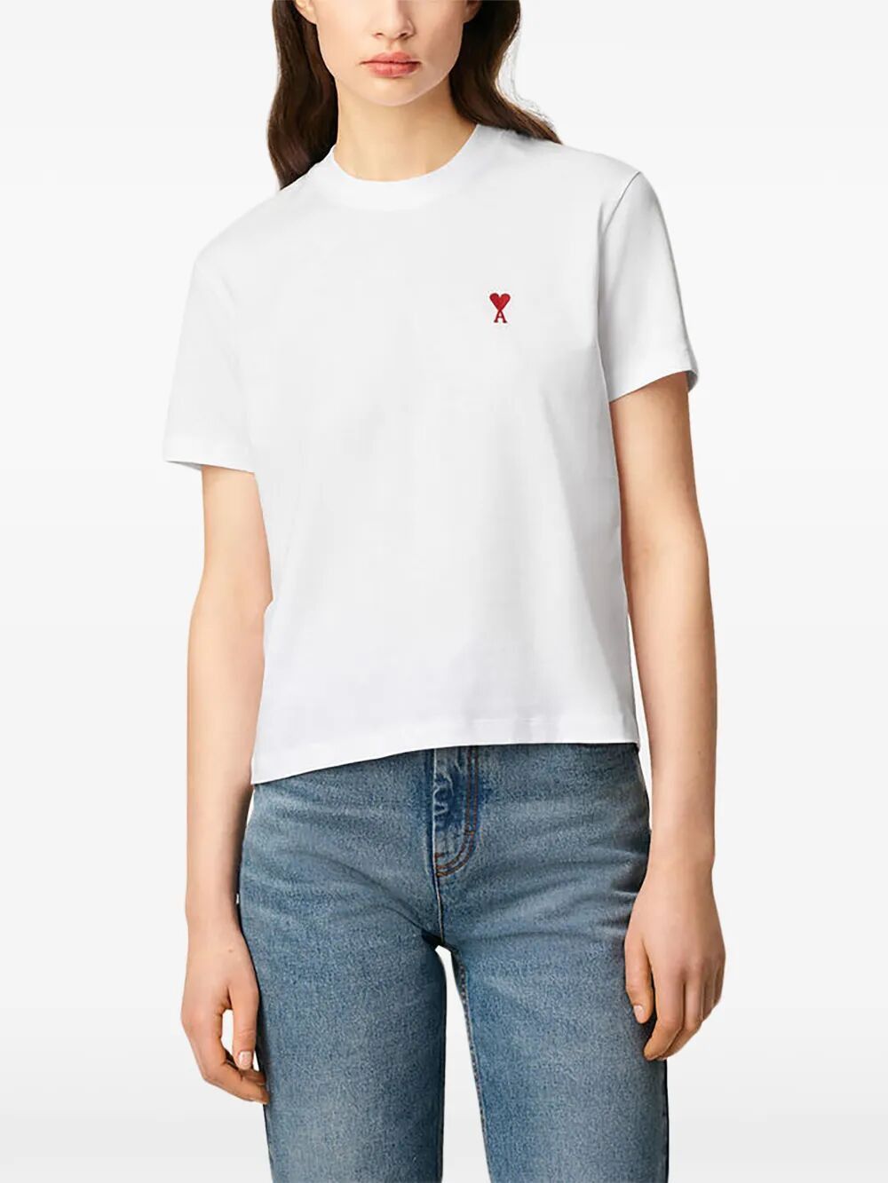 AMI RED "AMI DE COEUR" TSHIRT Size XS / US 0-2 / IT 36-38 - 5 Thumbnail