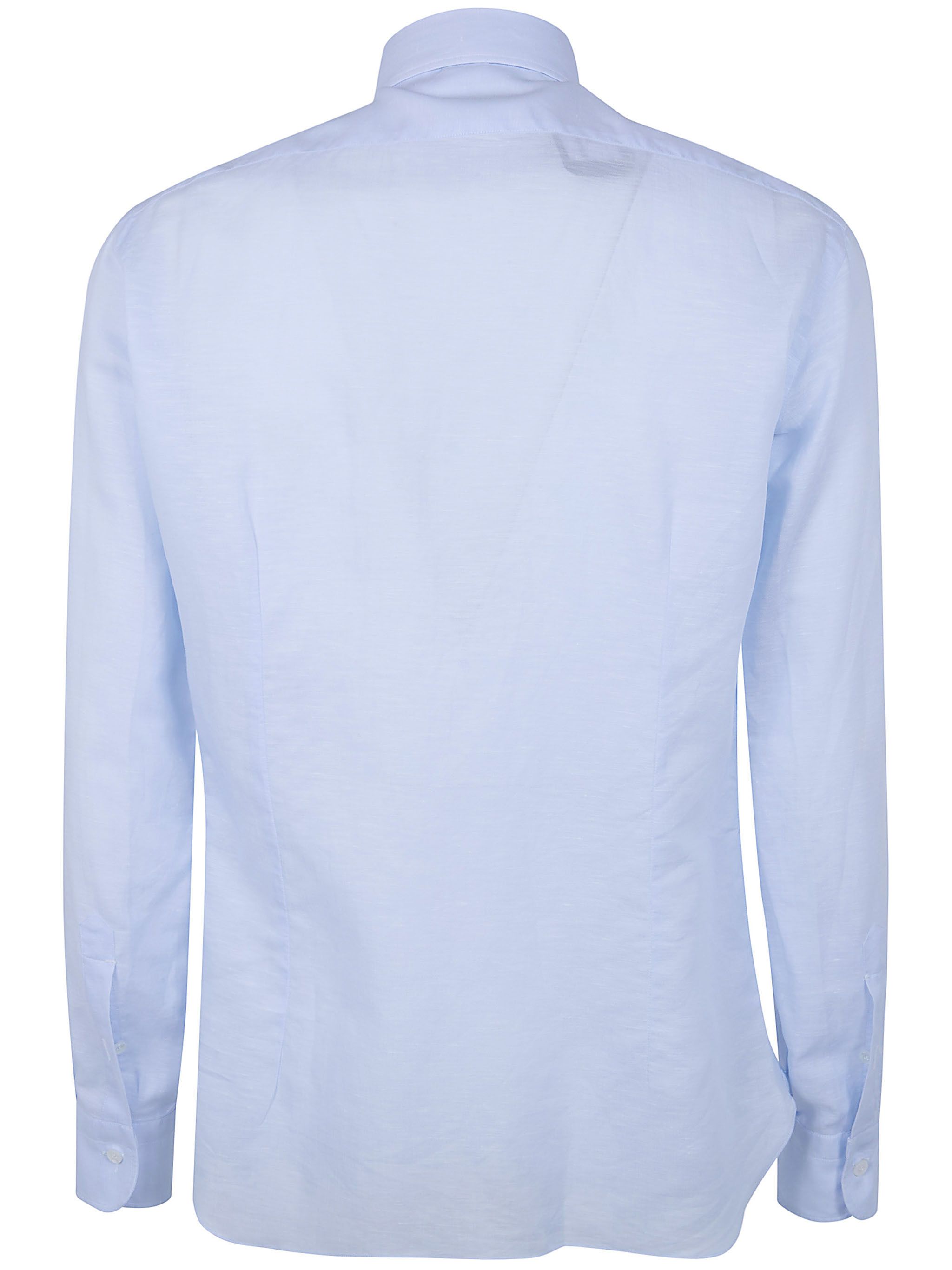 Barba Napoli CLASSIC COTTON & LINEN SHIRT Size US XXL / EU 58 / 5 - 2 Thumbnail