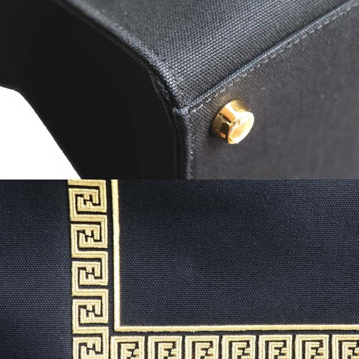 Versace Versace Versace Fendi 2way Canvas Shoulder Bag Textile Shoulder Bag 7VA558AJIAF0FQV DUTY FREE for USA Size ONE SIZE - 6 Thumbnail