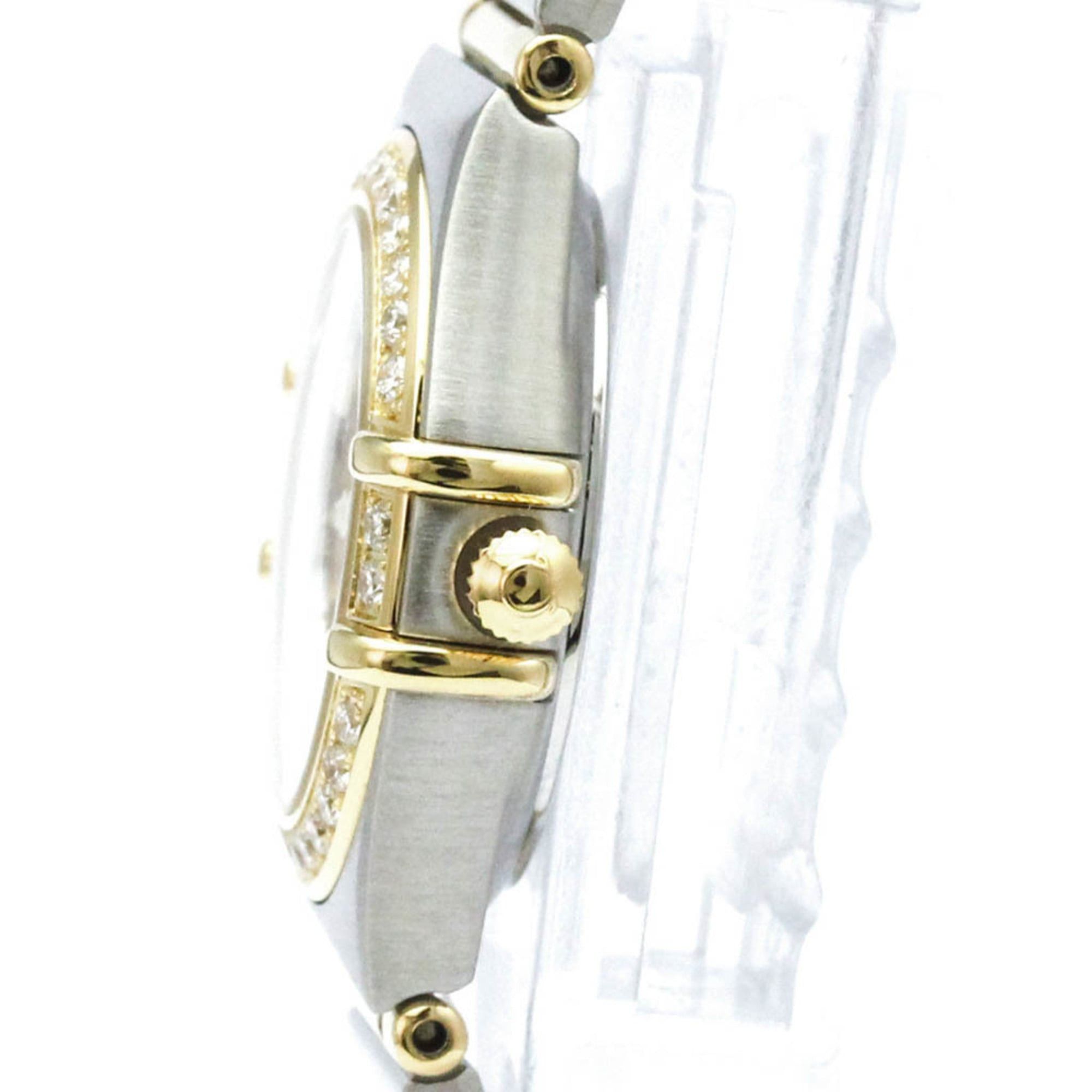 Omega OMEGA Constellation Diamond 18K Gold Steel Watch 1367.10 Polished Size ONE SIZE - 4 Thumbnail