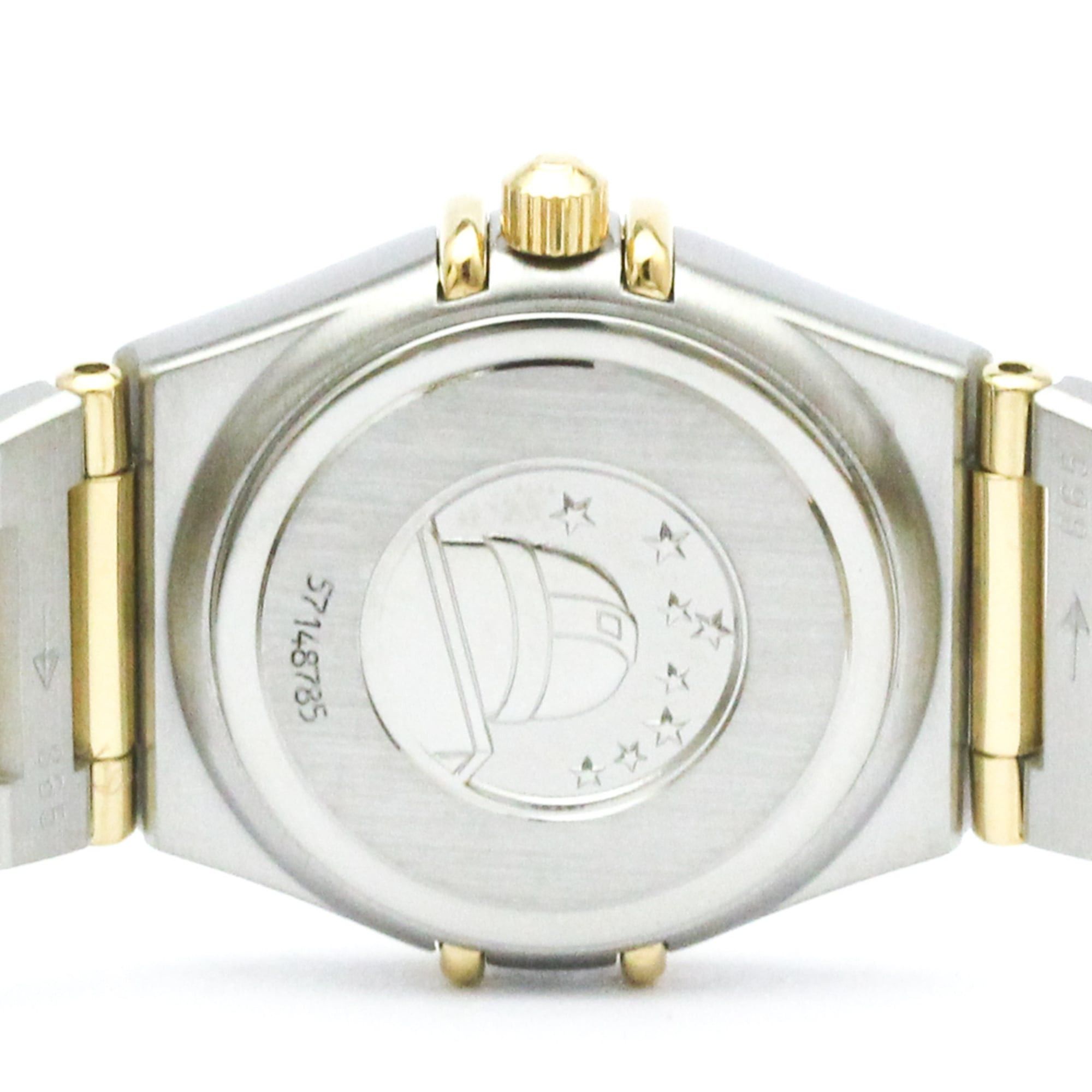 Omega OMEGA Constellation Diamond 18K Gold Steel Watch 1367.10 Polished Size ONE SIZE - 6 Thumbnail