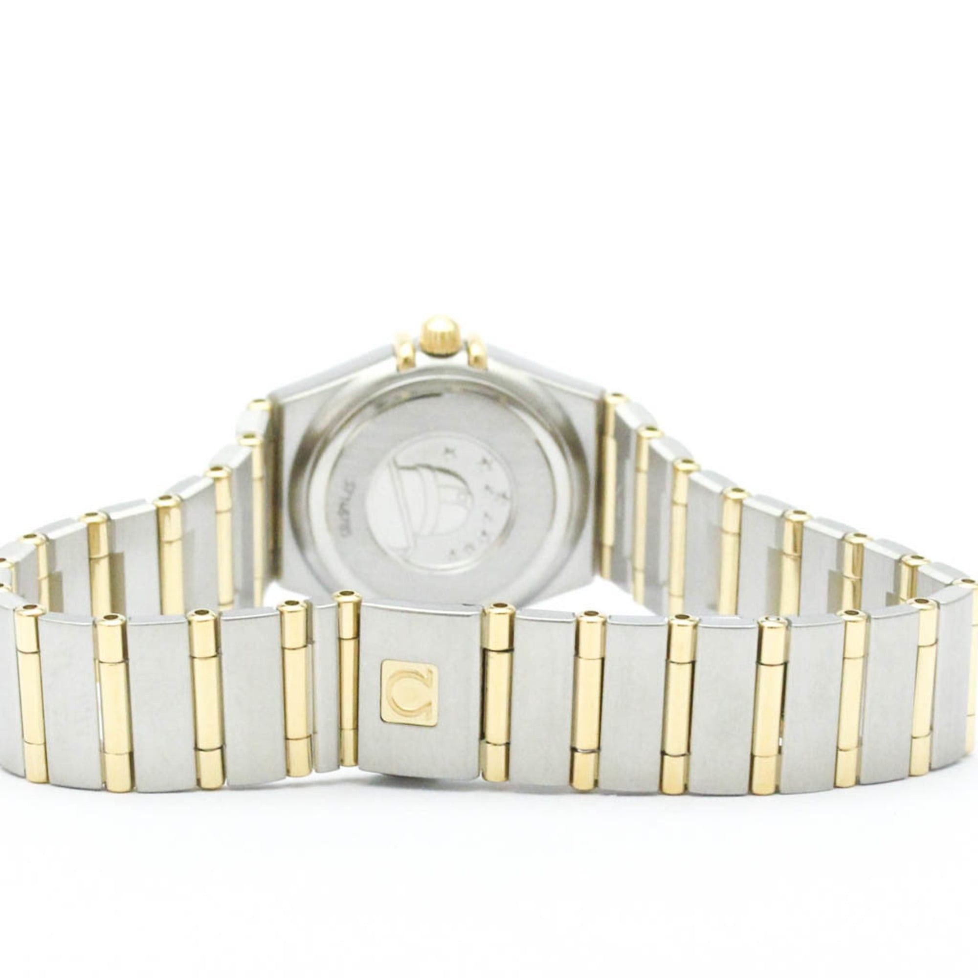 Omega OMEGA Constellation Diamond 18K Gold Steel Watch 1367.10 Polished Size ONE SIZE - 5 Thumbnail