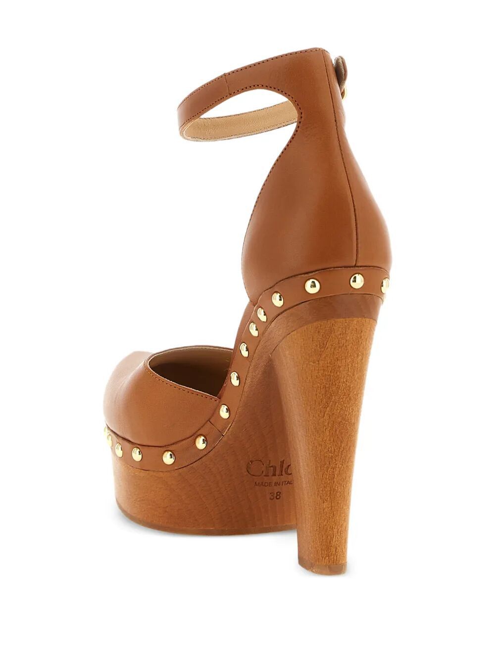 Chloe "LOLA" HIGH SANDAL Size US 10 / IT 40 - 4 Thumbnail