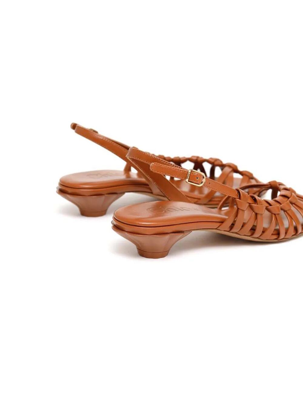 Chloe "ESTRA" LOW HEEL SANDALS Size US 8.5 / IT 38.5 - 3 Thumbnail