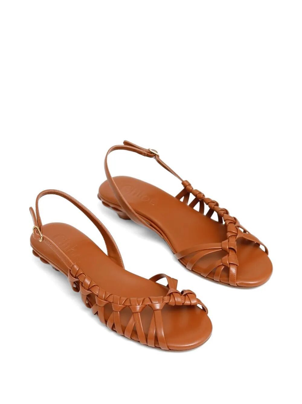 Chloe "ESTRA" LOW HEEL SANDALS Size US 9 / IT 39 - 2 Thumbnail