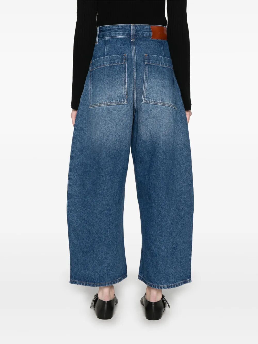 Studio Nicholson "CHALCO" WIDE CROP PANT Size 28" / US 6 / IT 42 - 4 Thumbnail