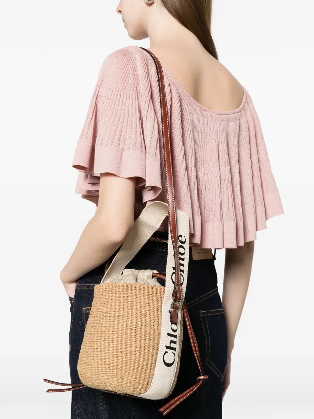 Chloe "WOODY" SATCHEL BAG Size ONE SIZE - 3 Thumbnail