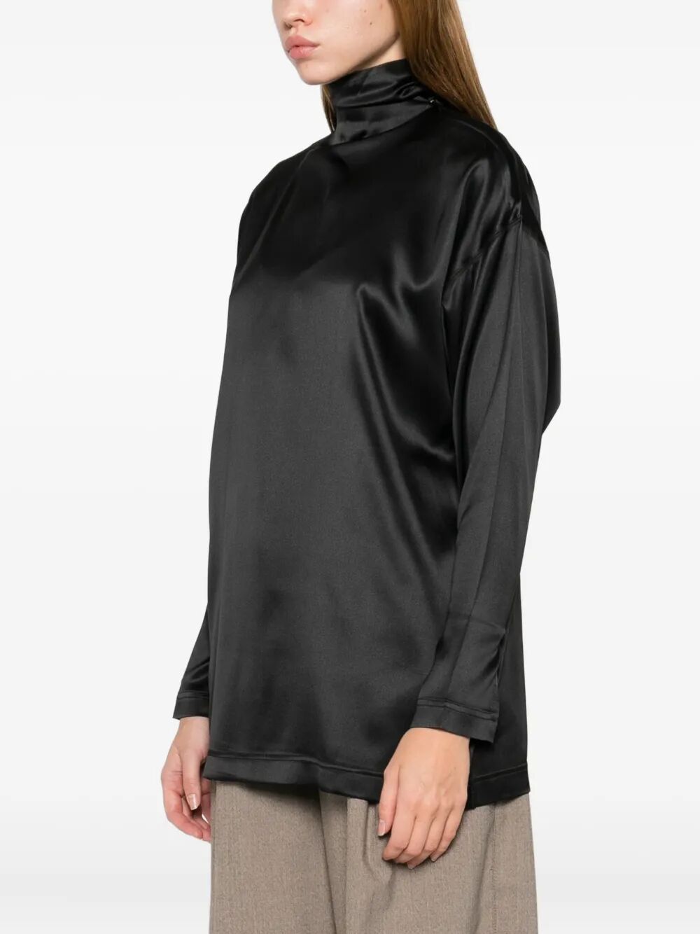 Phoebe Philo LIQUID KNOT COLLAR TOP Size S / US 4 / IT 40 - 6 Thumbnail