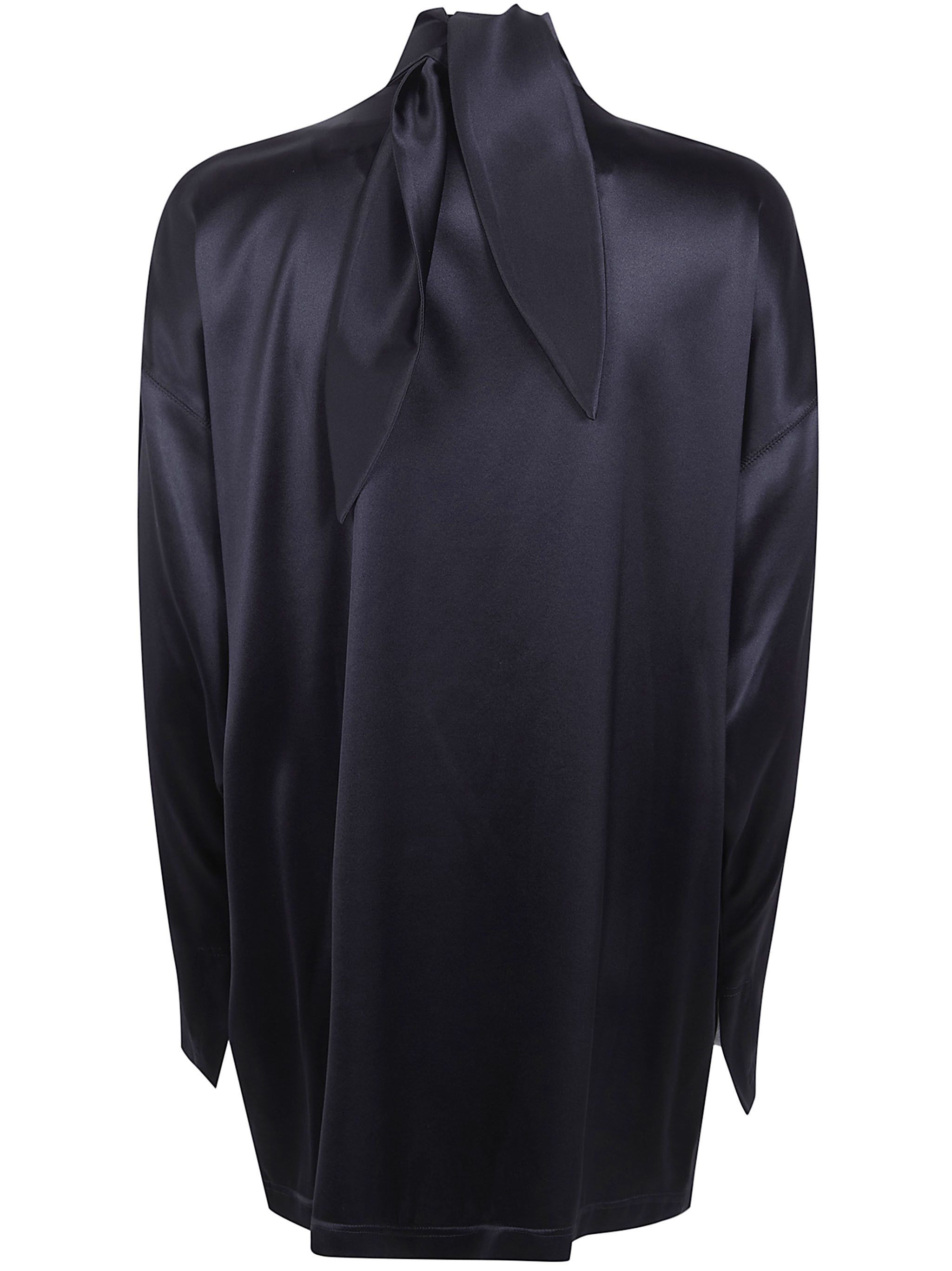 Phoebe Philo LIQUID KNOT COLLAR TOP Size M / US 6-8 / IT 42-44 - 2 Thumbnail