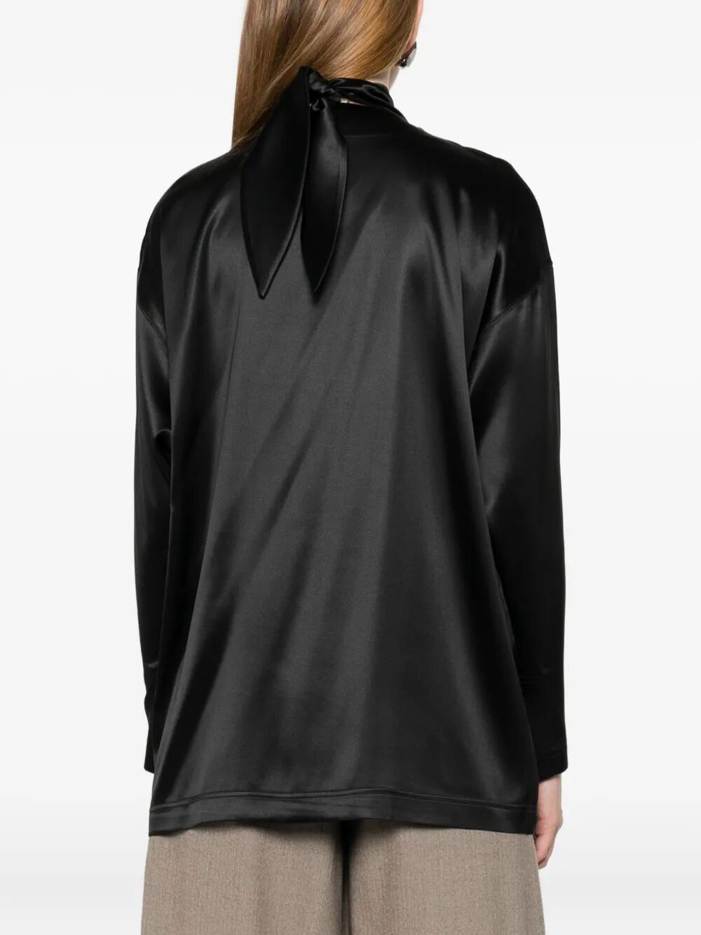 Phoebe Philo LIQUID KNOT COLLAR TOP Size M / US 6-8 / IT 42-44 - 7 Thumbnail
