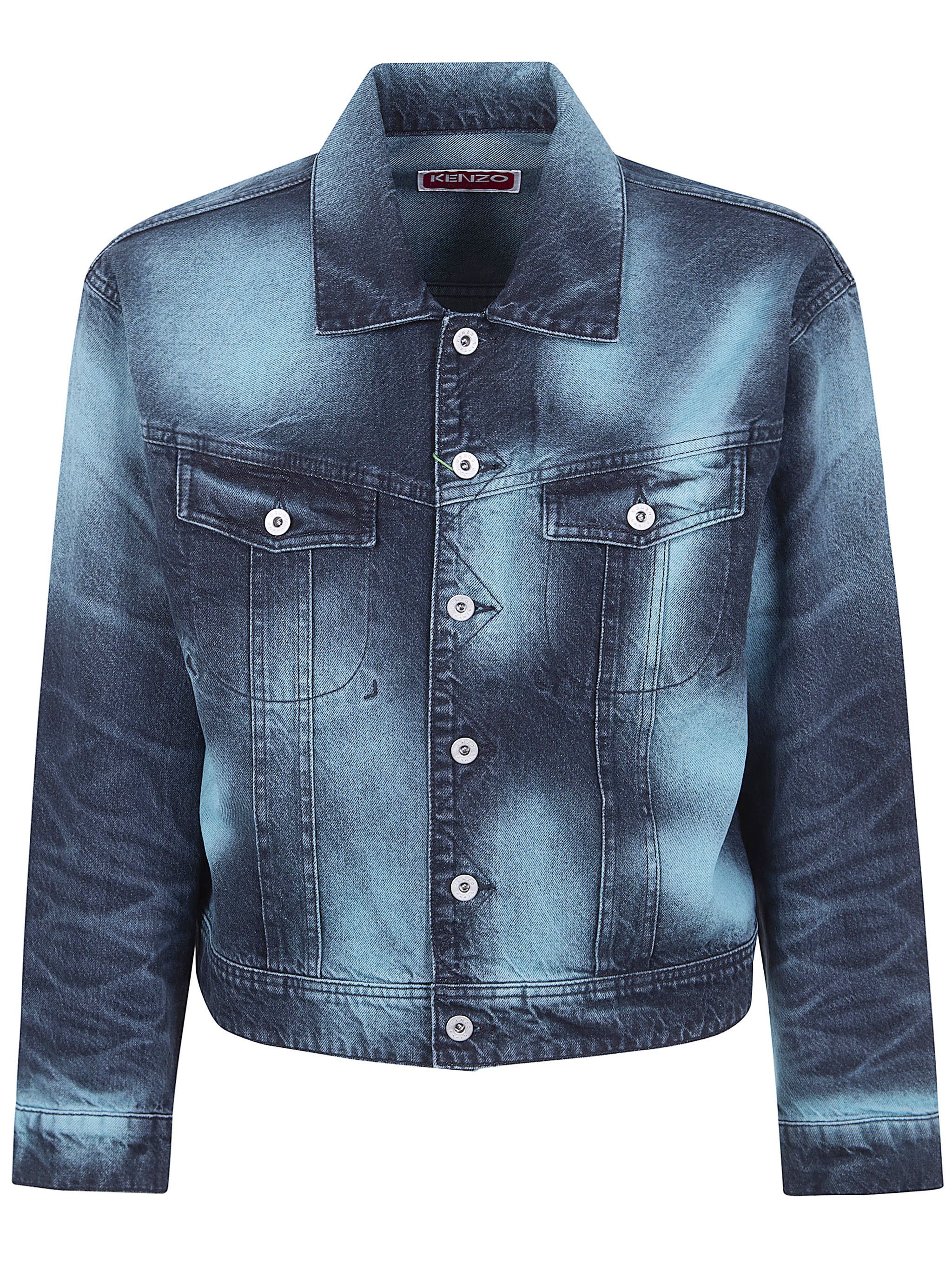 Kenzo "KENZO BOKE HEART" OVERSIZE TRUCKER JACKET Size US M / EU 48-50 / 2 - 4 Thumbnail
