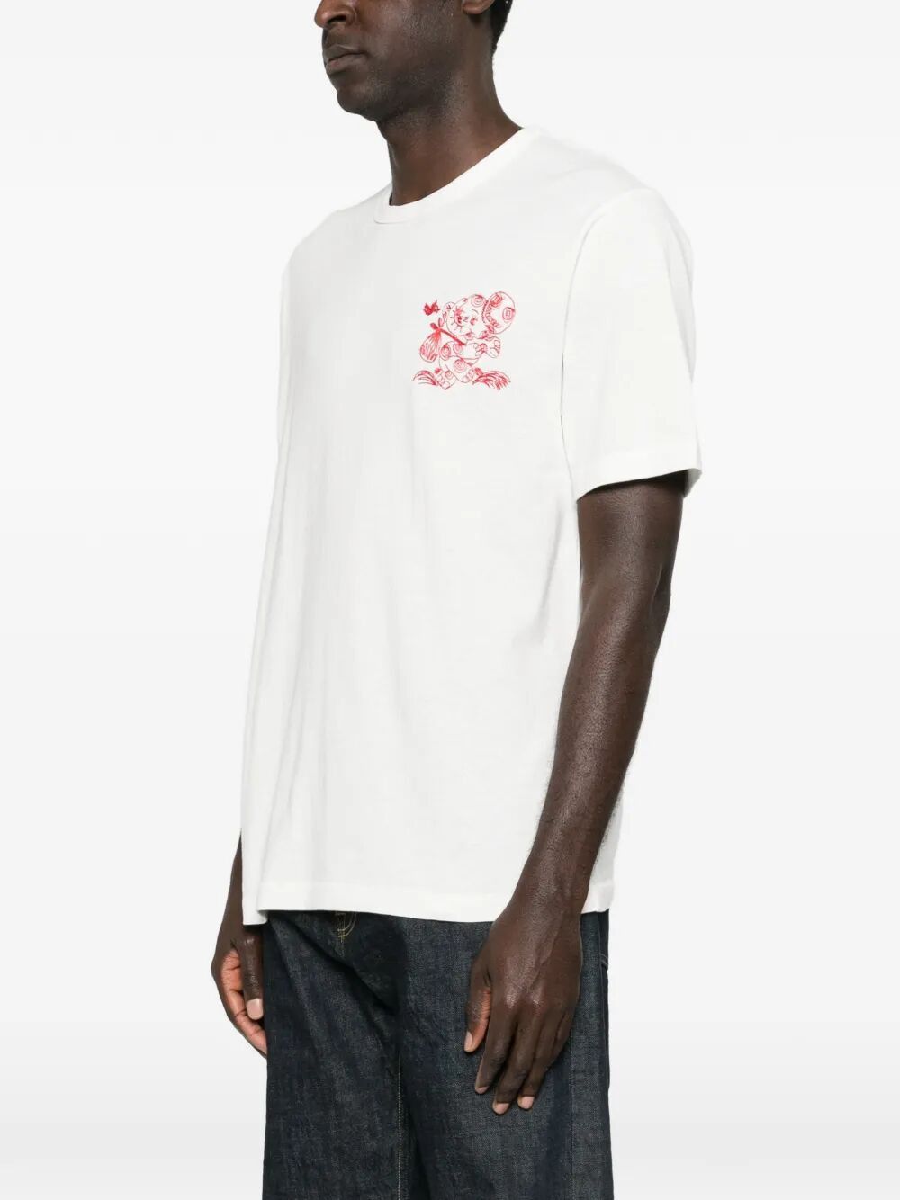 Kenzo "GOTS KENZO CARTOON OUTLINED" CLASSIC T-SHIRT Size US L / EU 52-54 / 3 - 3 Thumbnail