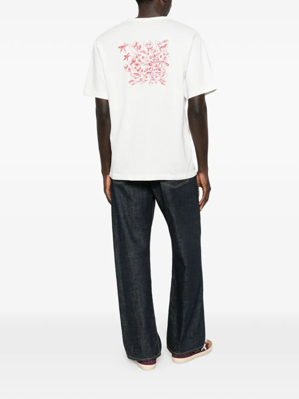 Kenzo "GOTS KENZO CARTOON OUTLINED" CLASSIC T-SHIRT Size US L / EU 52-54 / 3 - 4 Thumbnail