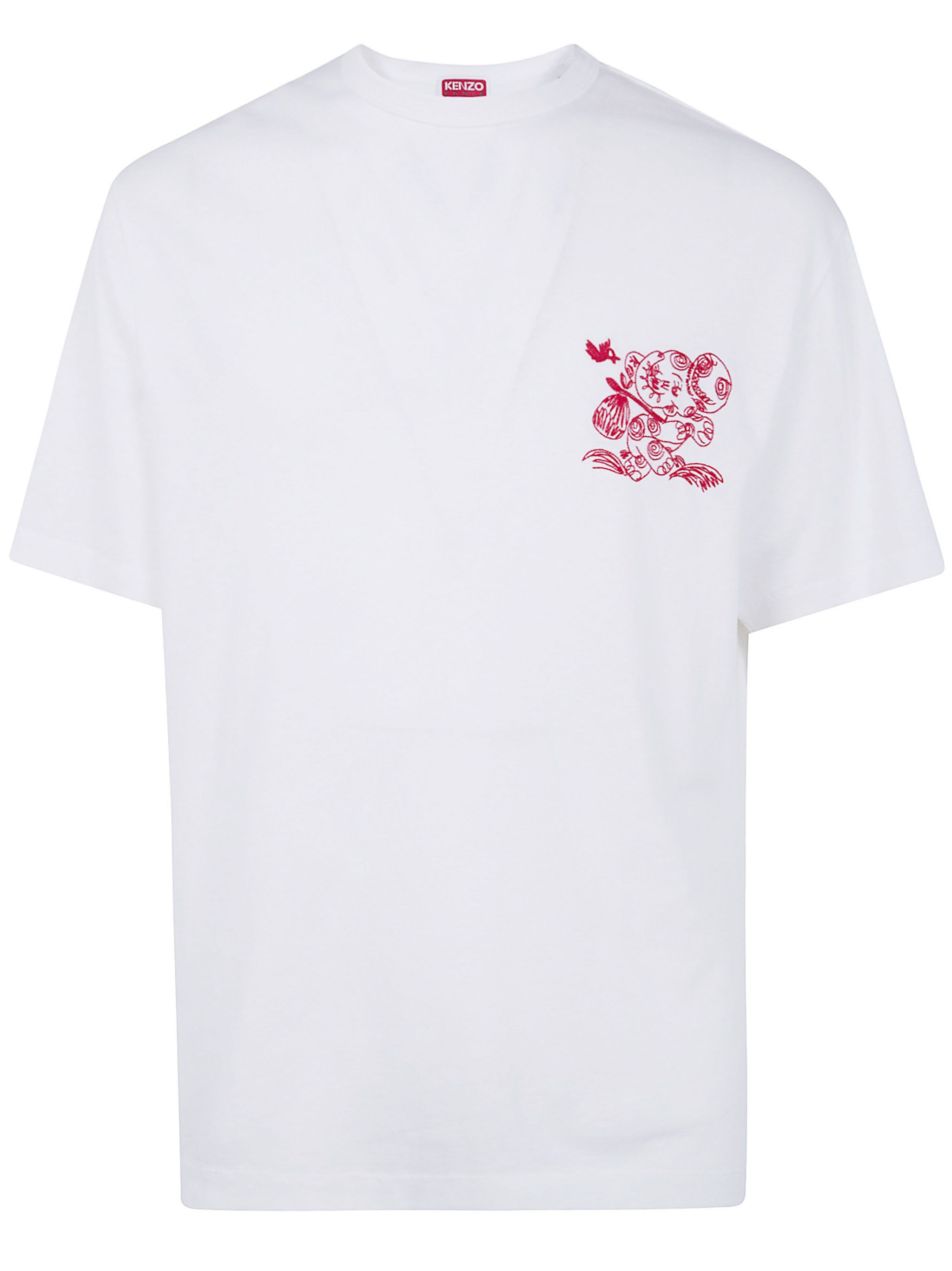 Kenzo "GOTS KENZO CARTOON OUTLINED" CLASSIC T-SHIRT Size US L / EU 52-54 / 3 - 6 Thumbnail