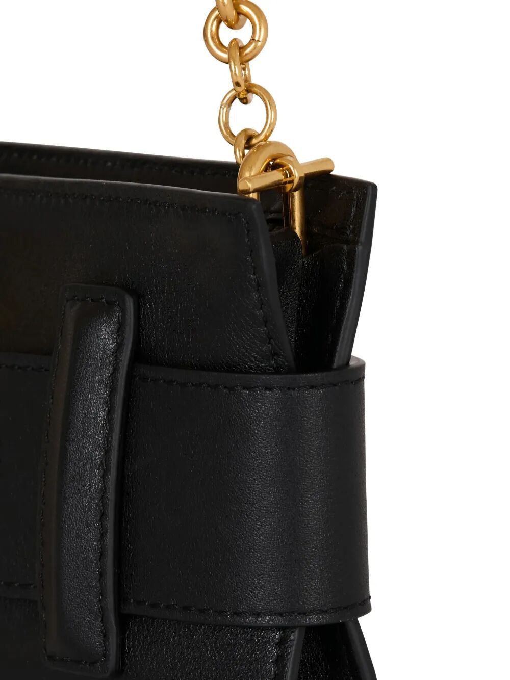 Balmain "ANTHEM" CALFSKIN CLUTCH Size ONE SIZE - 3 Thumbnail