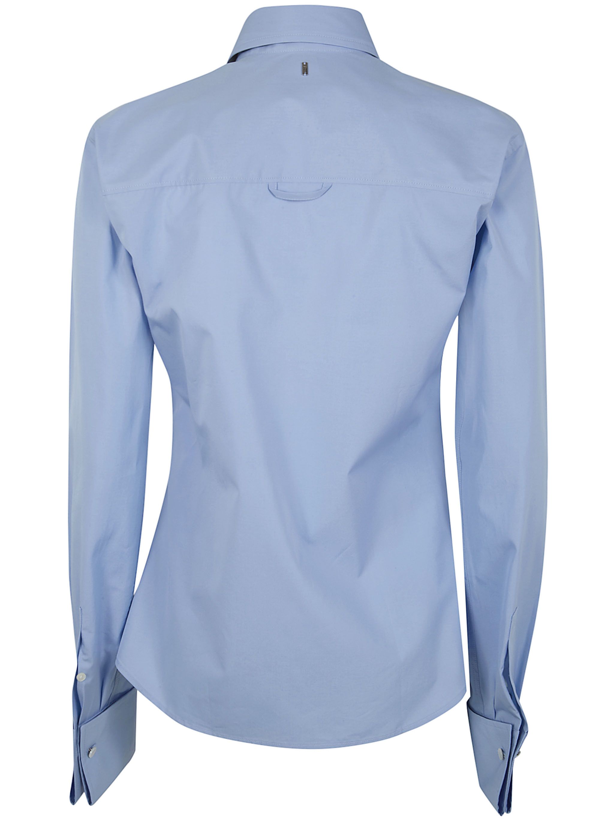 AMI LONG SLEEVE ADJUSTED SHIRT WITH SHARP COLLAR Size M / US 6-8 / IT 42-44 - 4 Thumbnail