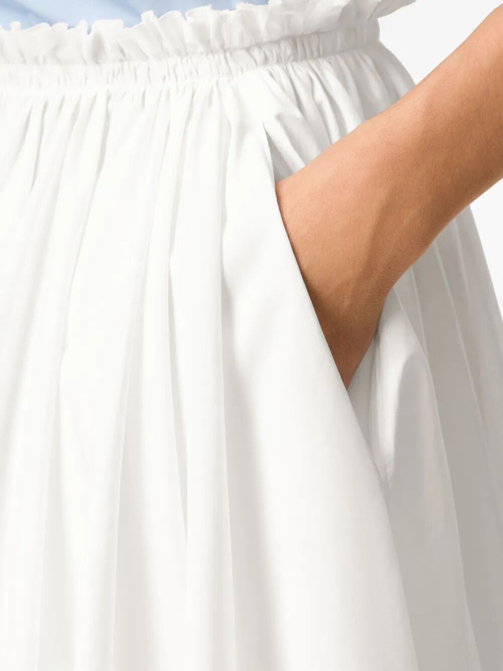 AMI MIDI "COROLLA" SKIRT Size 27" / US 4 / IT 40 - 3 Thumbnail