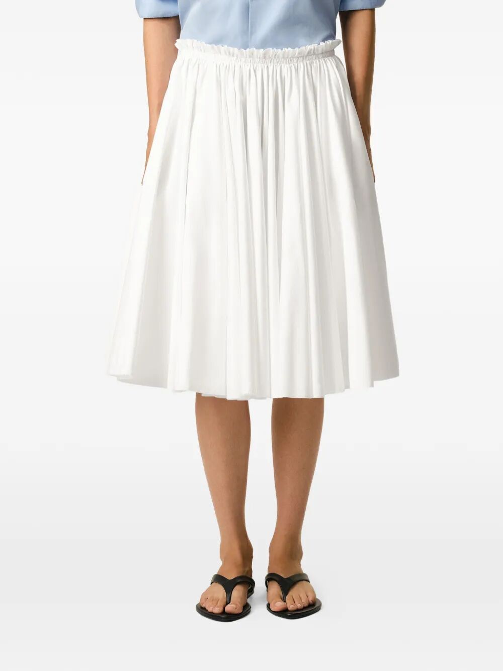 AMI MIDI "COROLLA" SKIRT Size 28" / US 6 / IT 42 - 2 Thumbnail