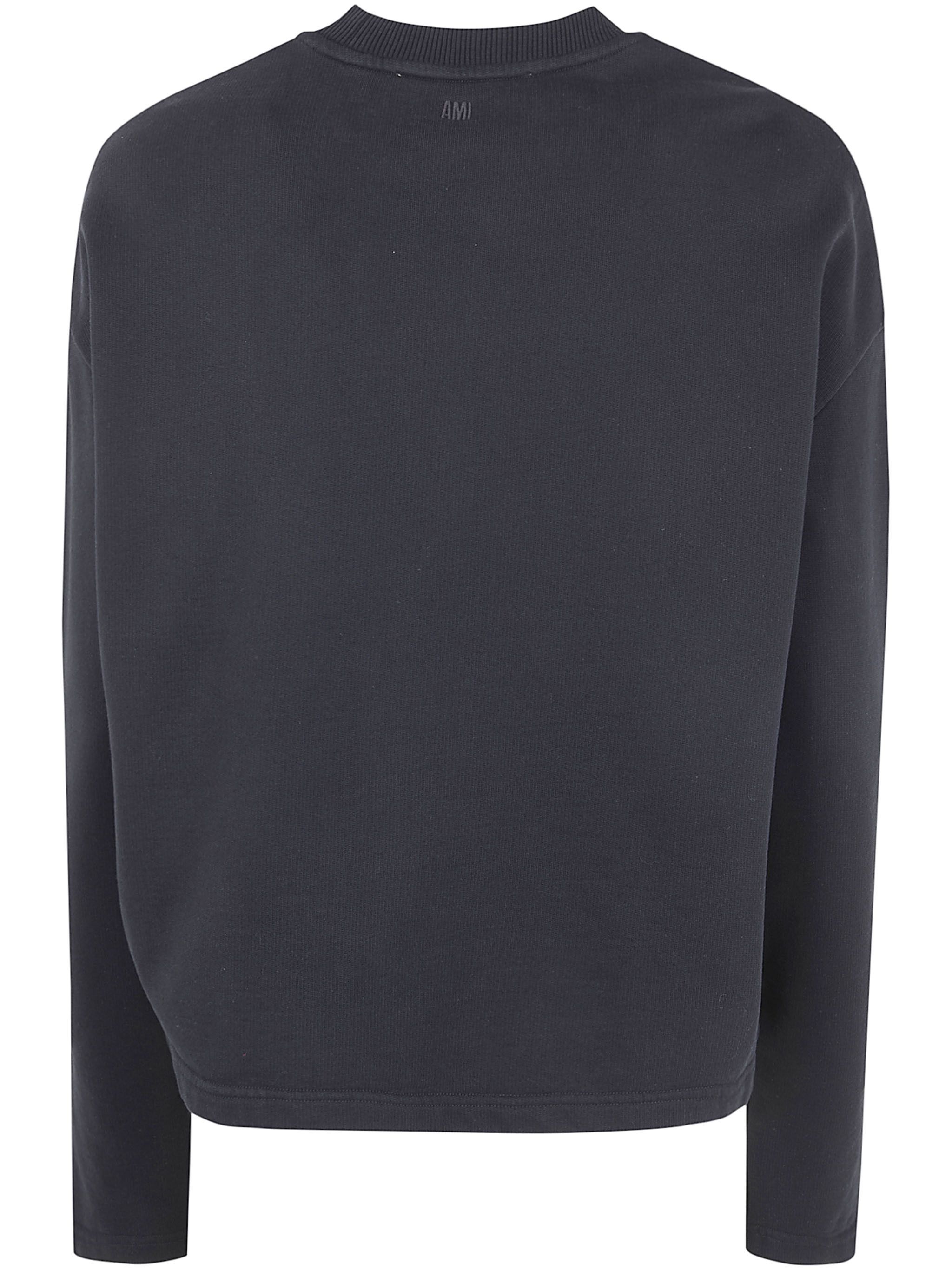 AMI CONTRASTED "AMI DE COEUR" SWEATSHIRT Size S / US 4 / IT 40 - 7 Thumbnail