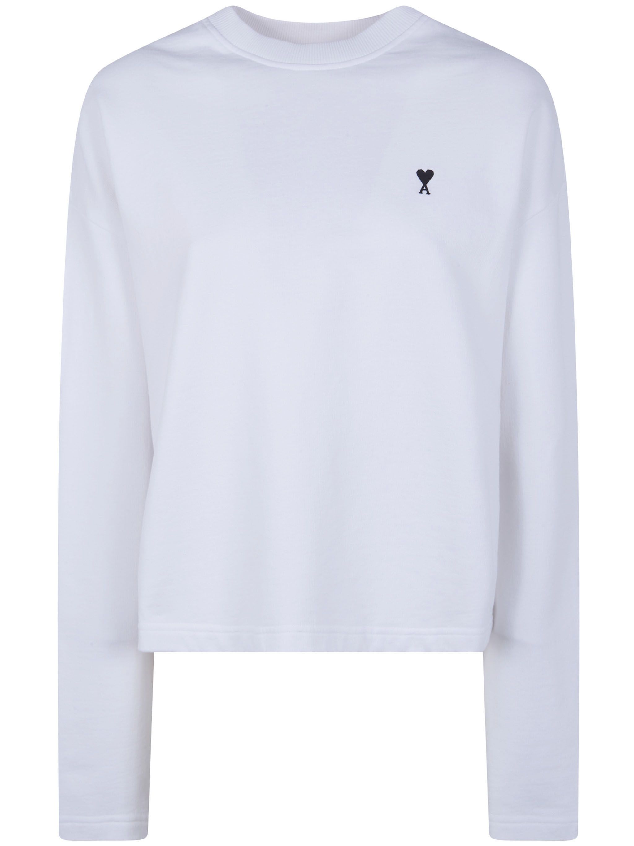 AMI CONTRASTED "AMI DE COEUR" SWEATSHIRT Size L / US 10 / IT 46 - 6 Thumbnail
