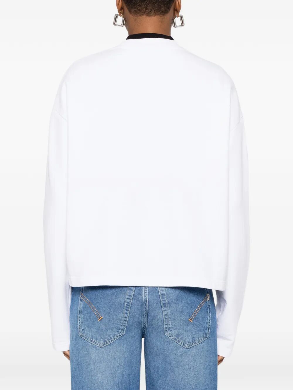 AMI CONTRASTED "AMI DE COEUR" SWEATSHIRT Size M / US 6-8 / IT 42-44 - 5 Thumbnail